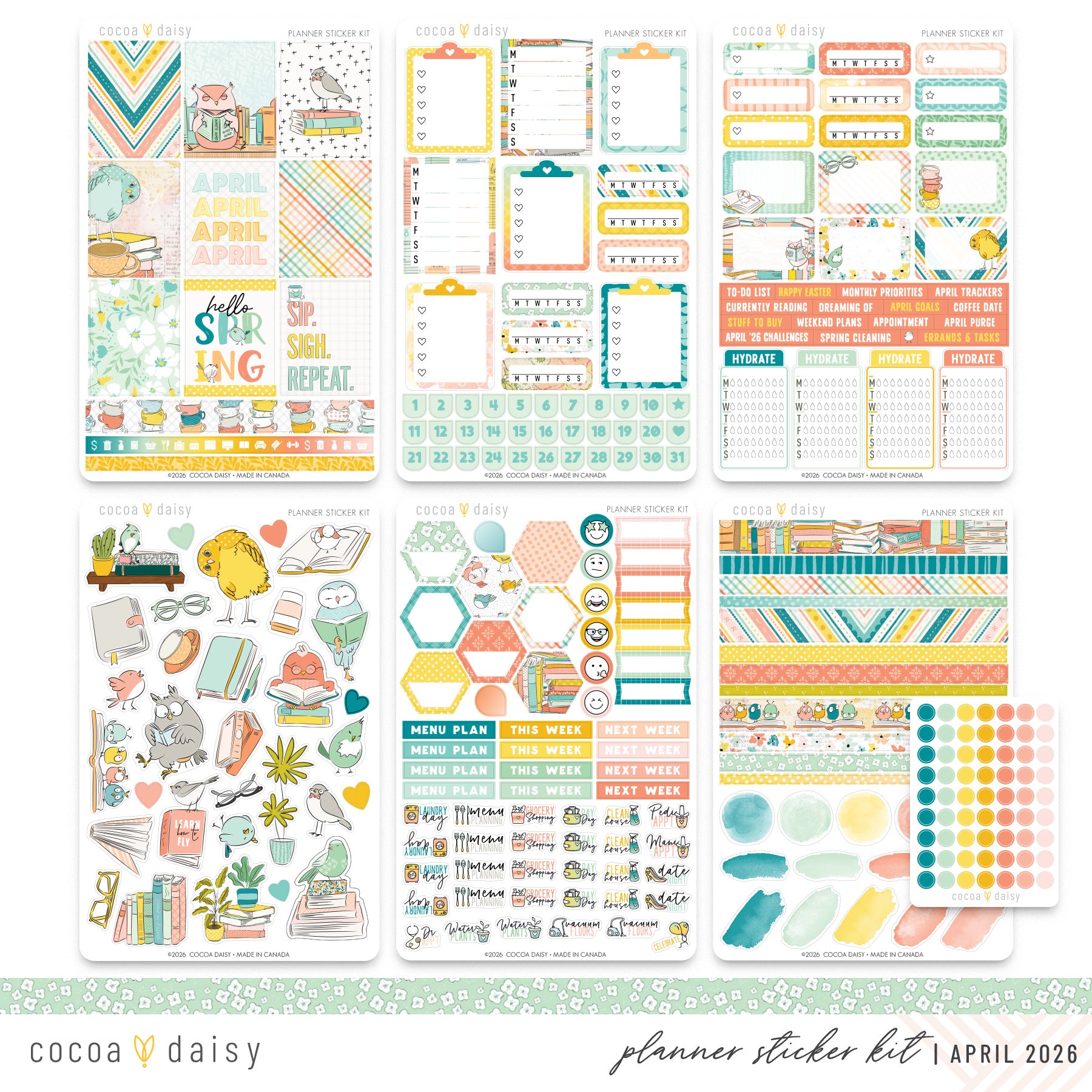 Planner Sticker Kit Subscription - 1 month