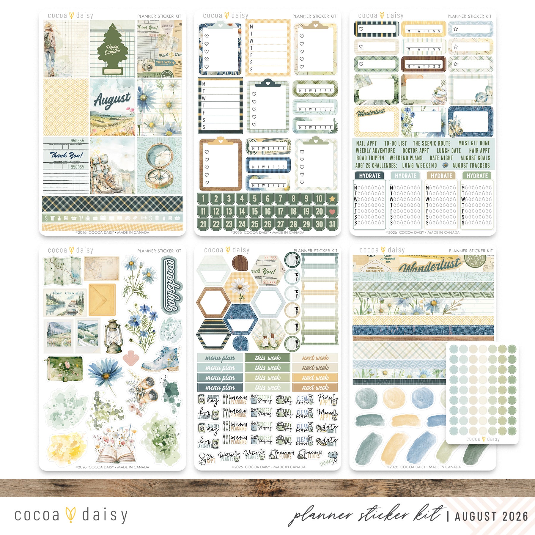 Planner Sticker Kit Subscription - 1 month