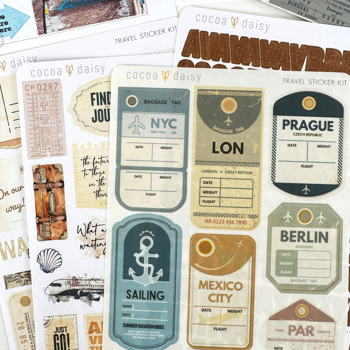 PREORDER: Limited Edition Travel Bonus Kit and Sticker Kit Bundle