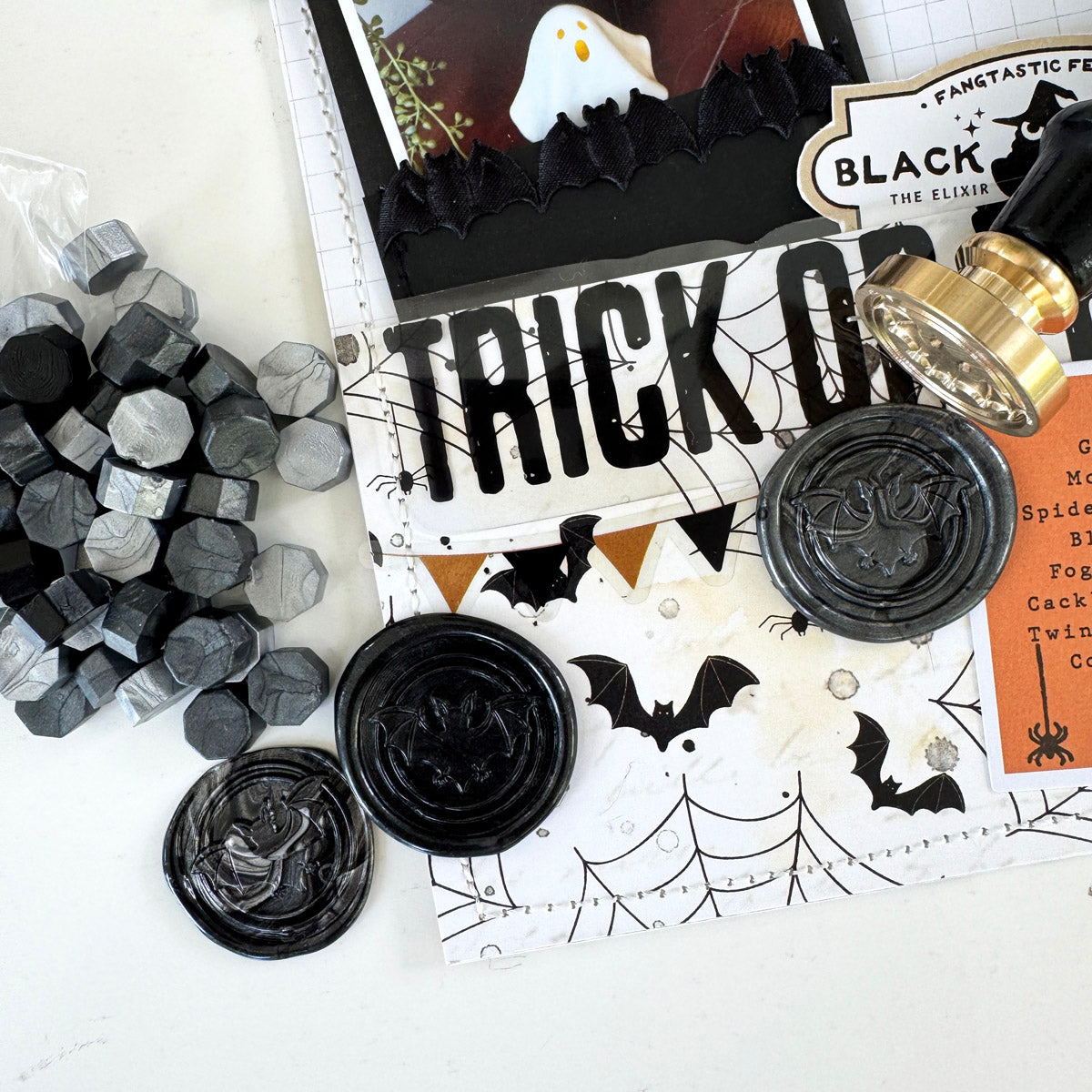Bat Stamp Seal
