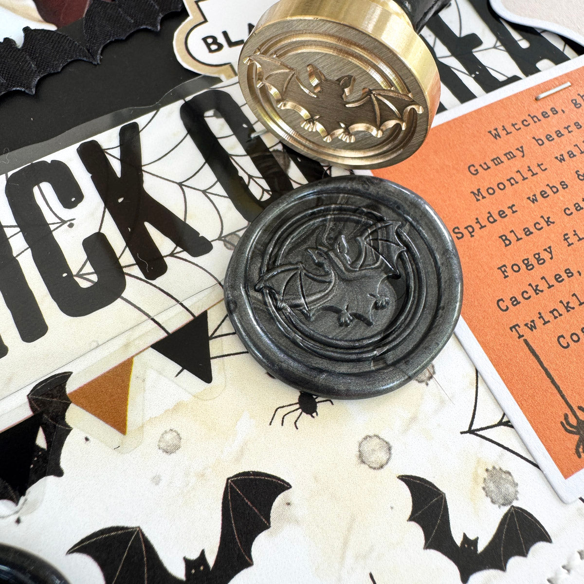 Bat Stamp Seal