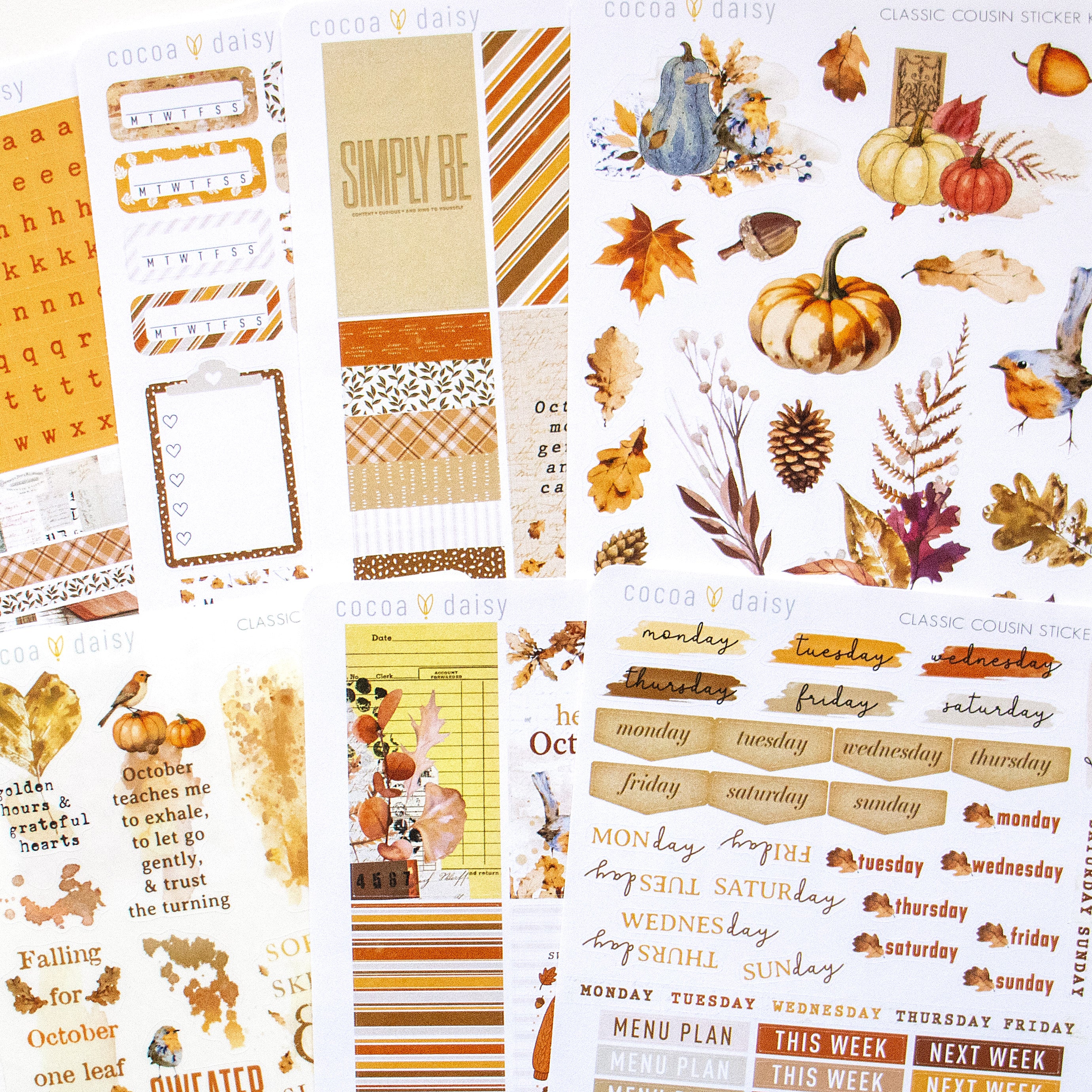 Classic Cousin Sticker Kit Subscription - 1 month
