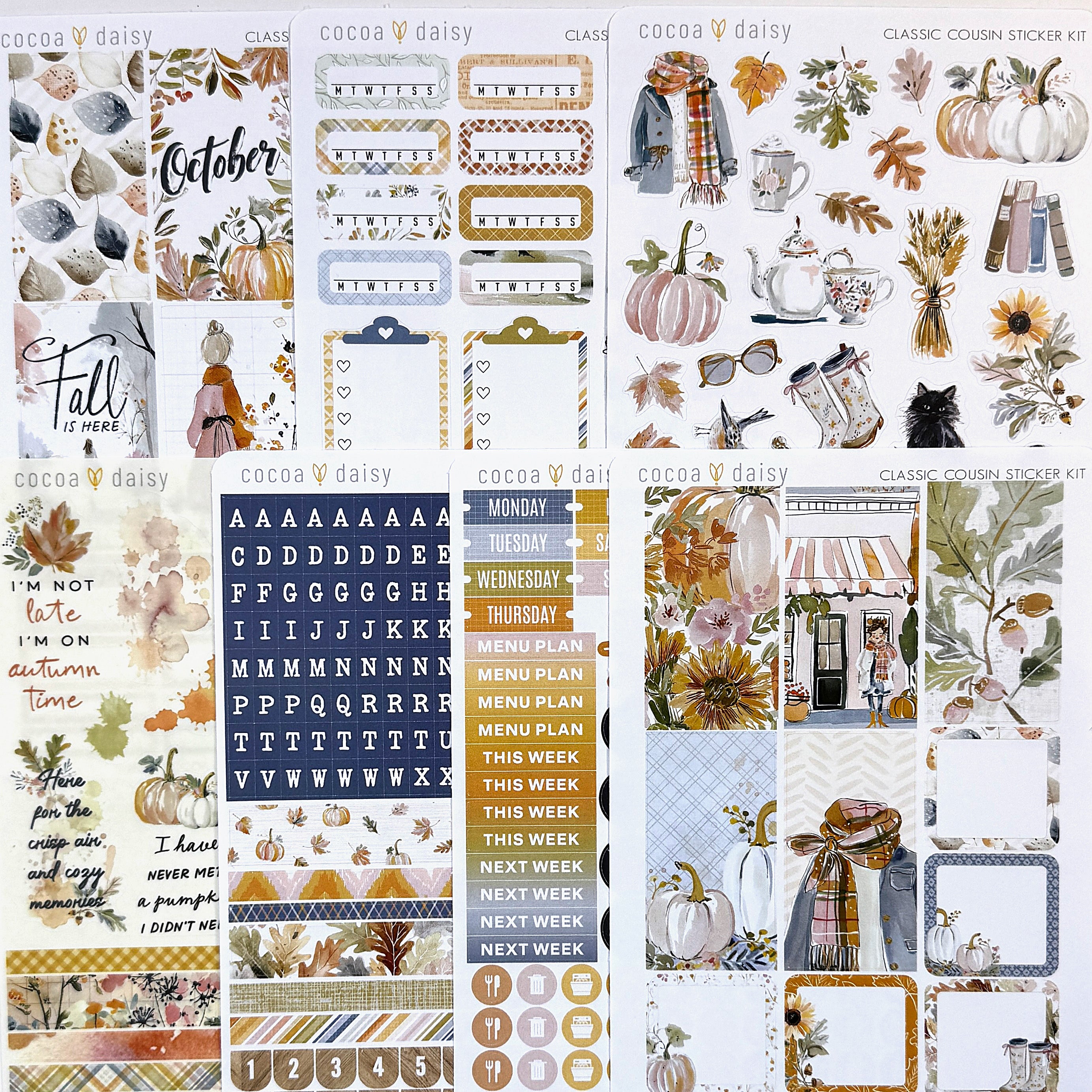 Classic Cousin Sticker Kit Subscription - 1 month