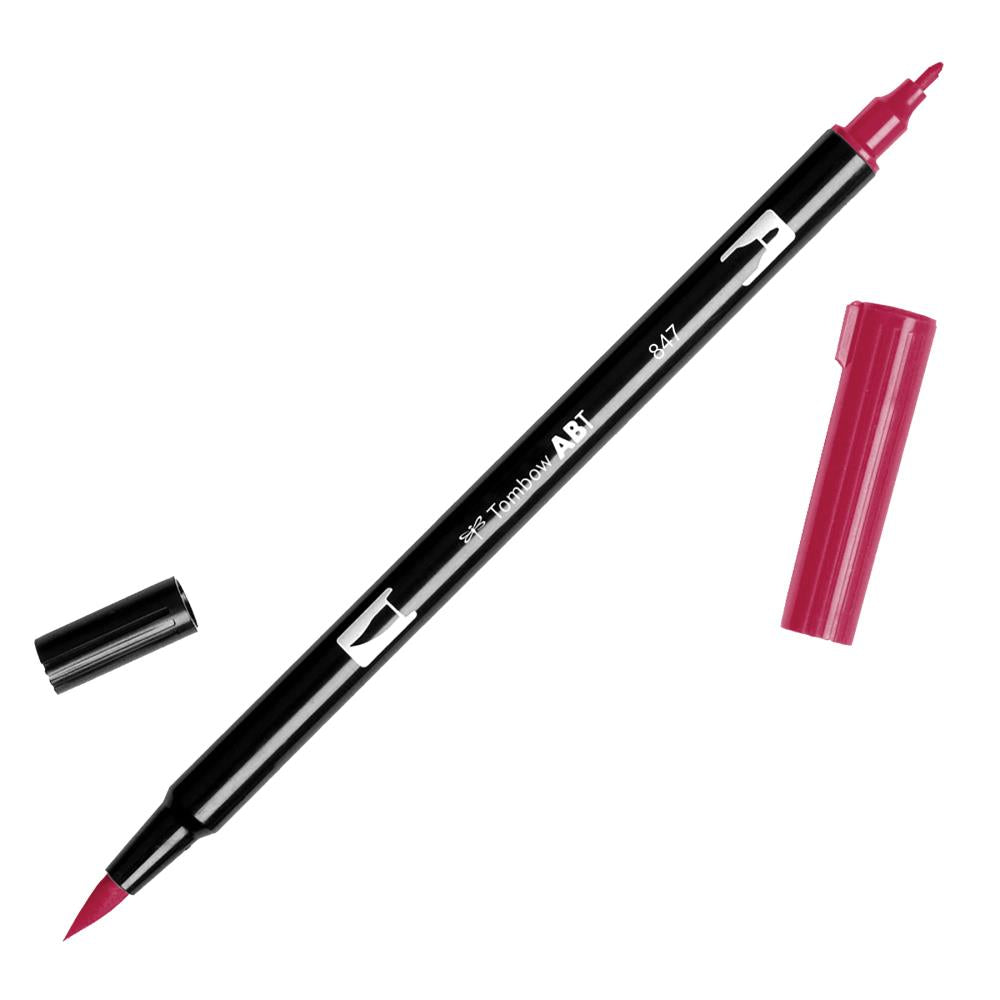 Tombow Dual Brush Pen Art Marker (847) Crimson