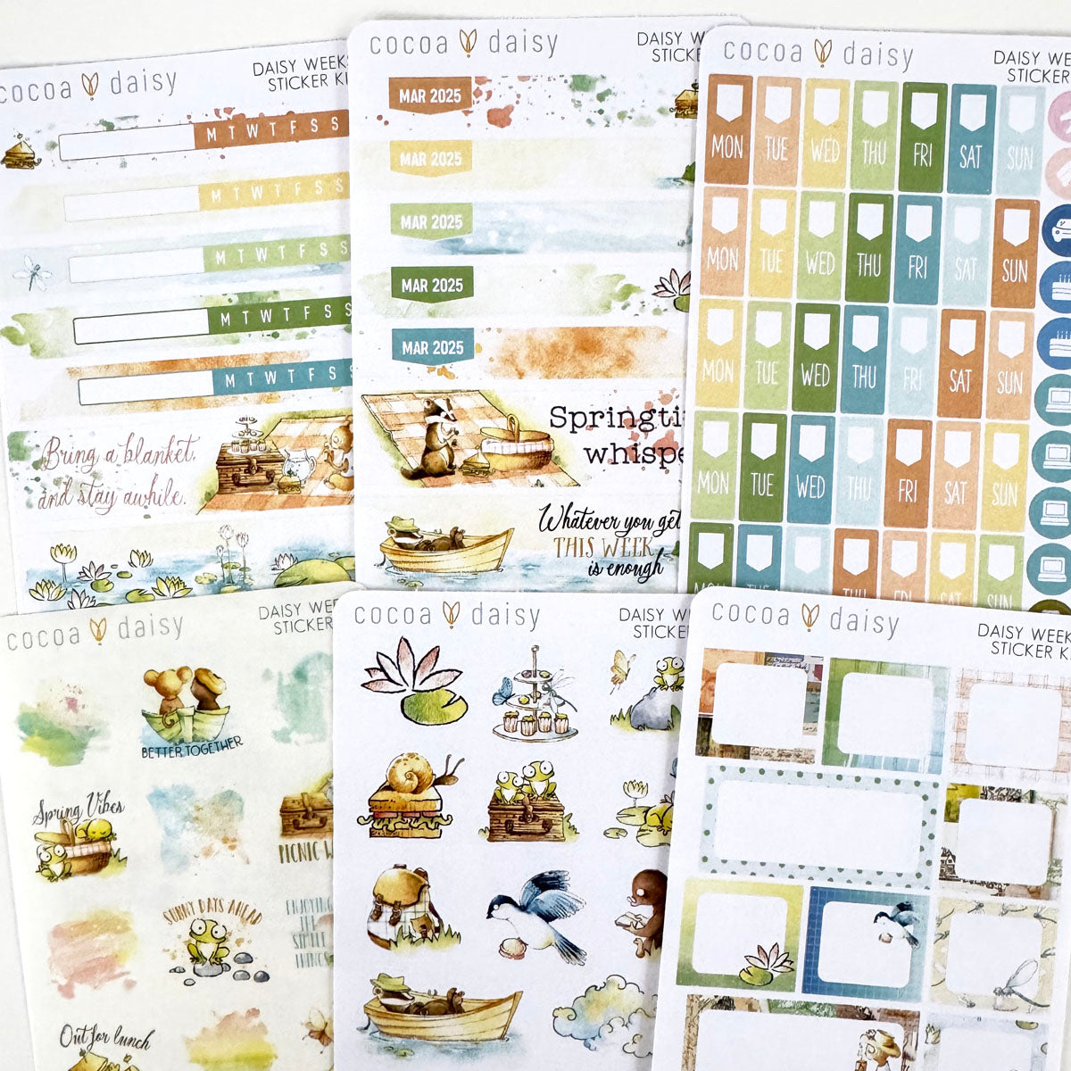 Daisy Weeks Sticker Kit Subscription - 1 month