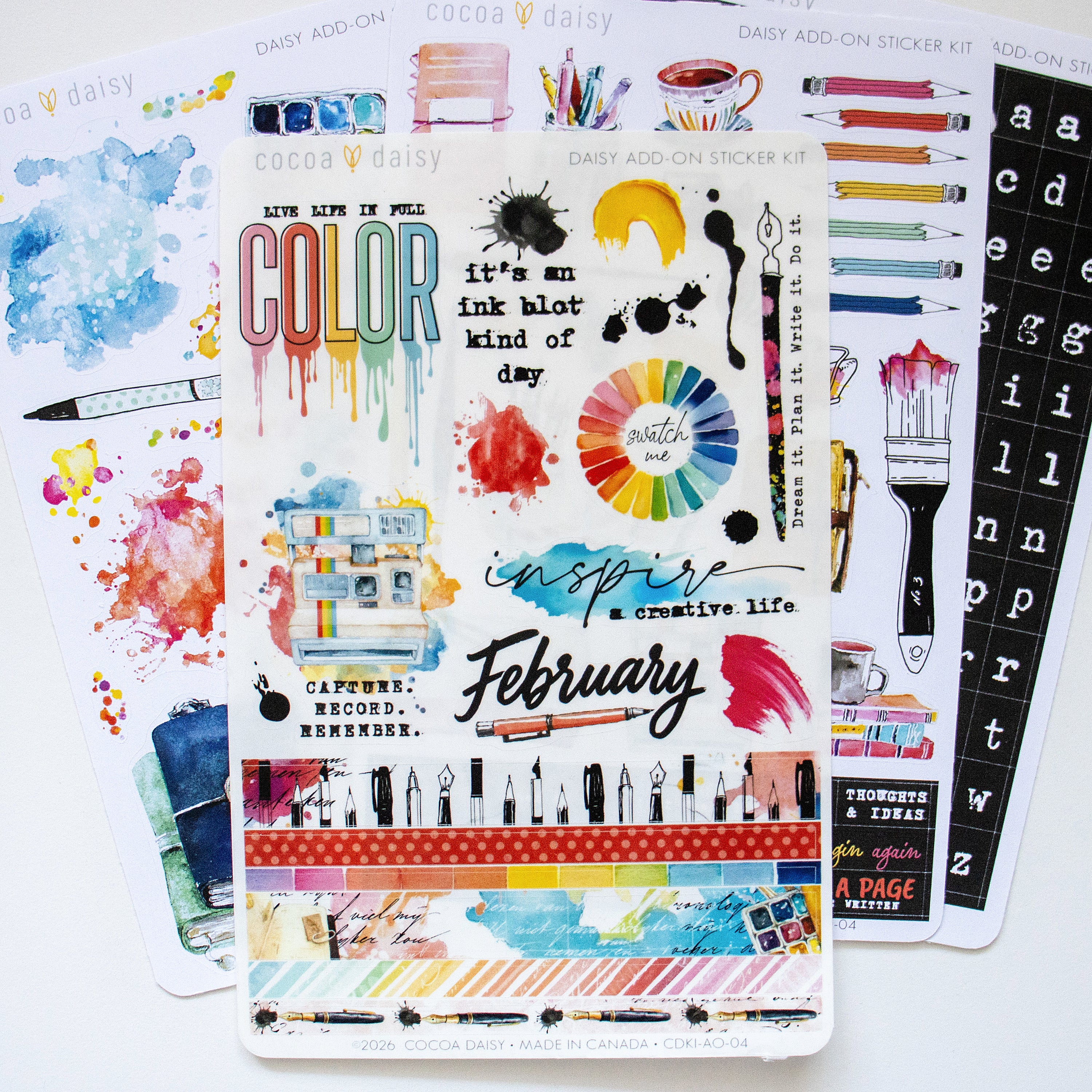 Daisy Add On Sticker Kit Subscription - 1 month