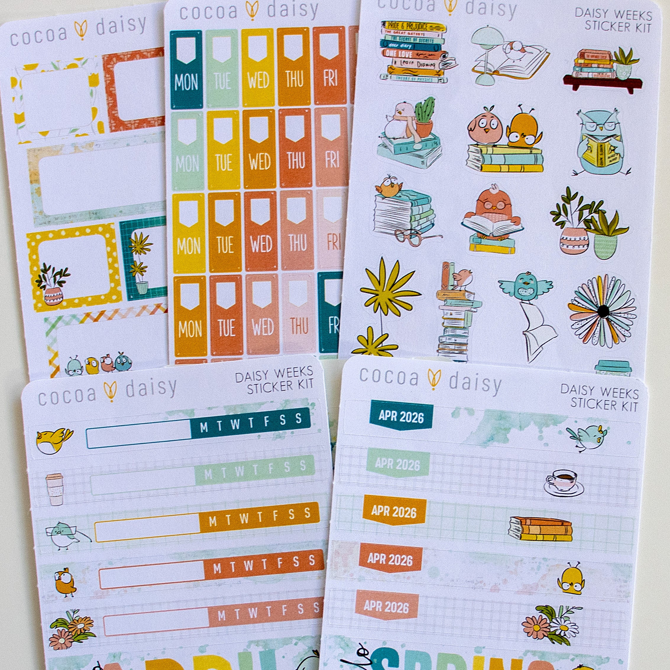 Daisy Weeks Sticker Kit Subscription - 1 month