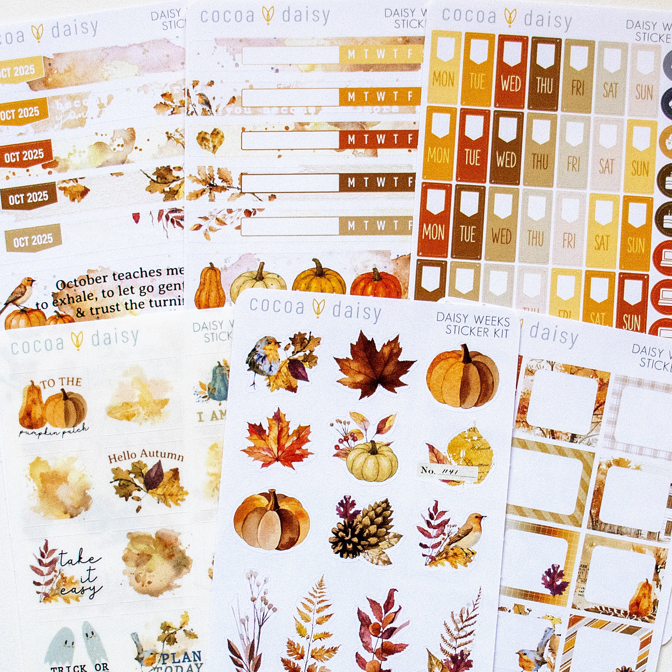 Daisy Weeks Sticker Kit Subscription - 1 month