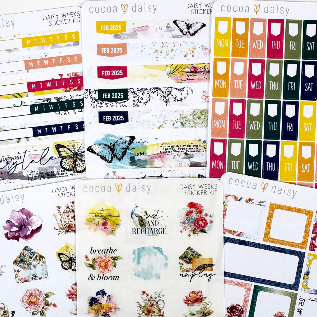 Daisy Weeks Sticker Kit Subscription - 1 month