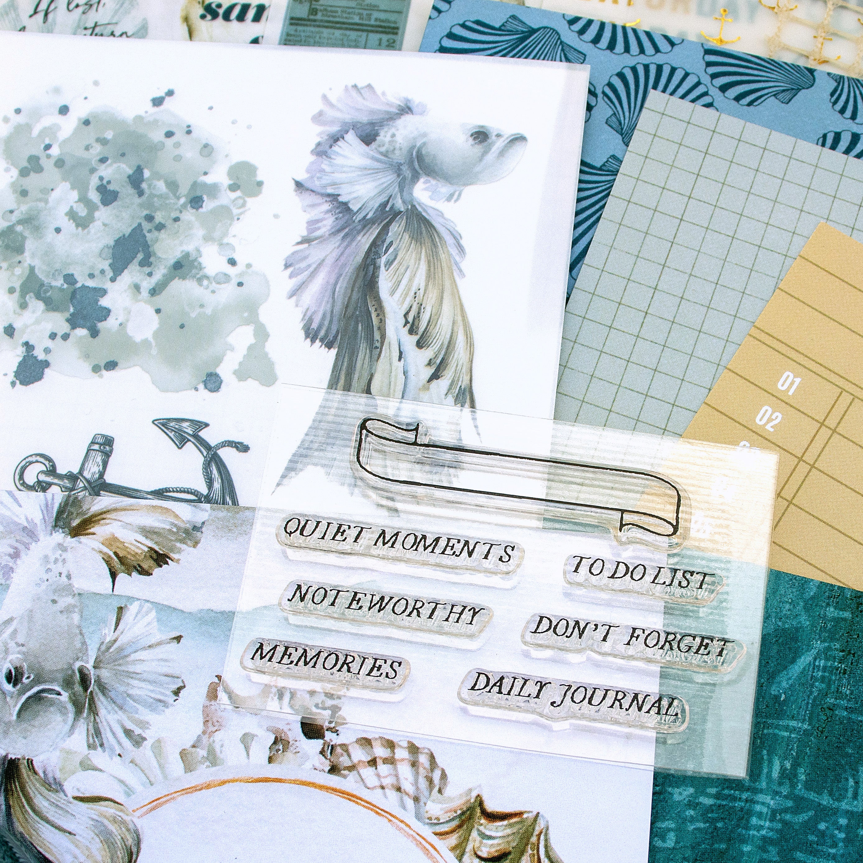 Where The Sea Dreams Deluxe Journaling Kit- July 2025