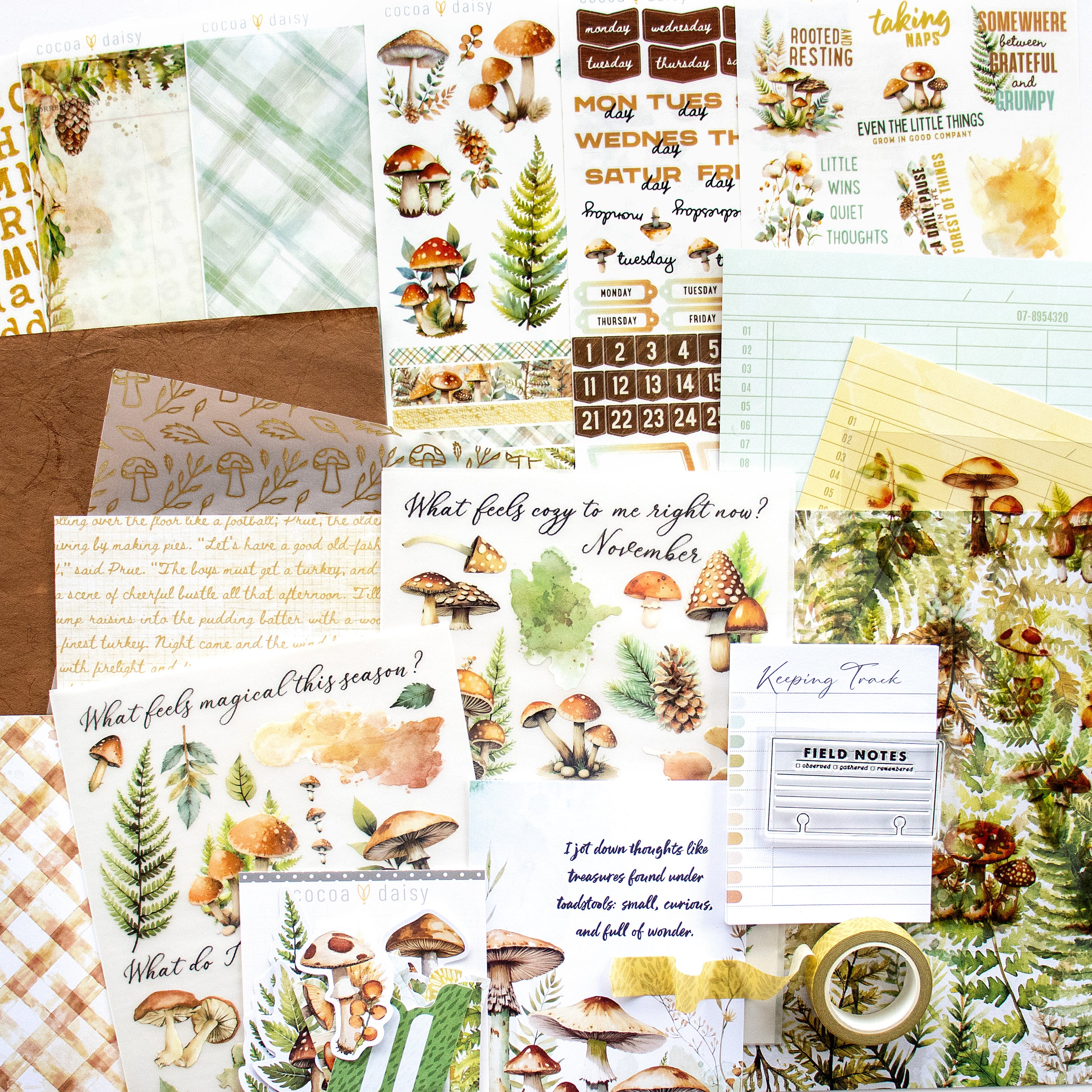 Moss & Mirth Deluxe Journaling Kit- November 2025