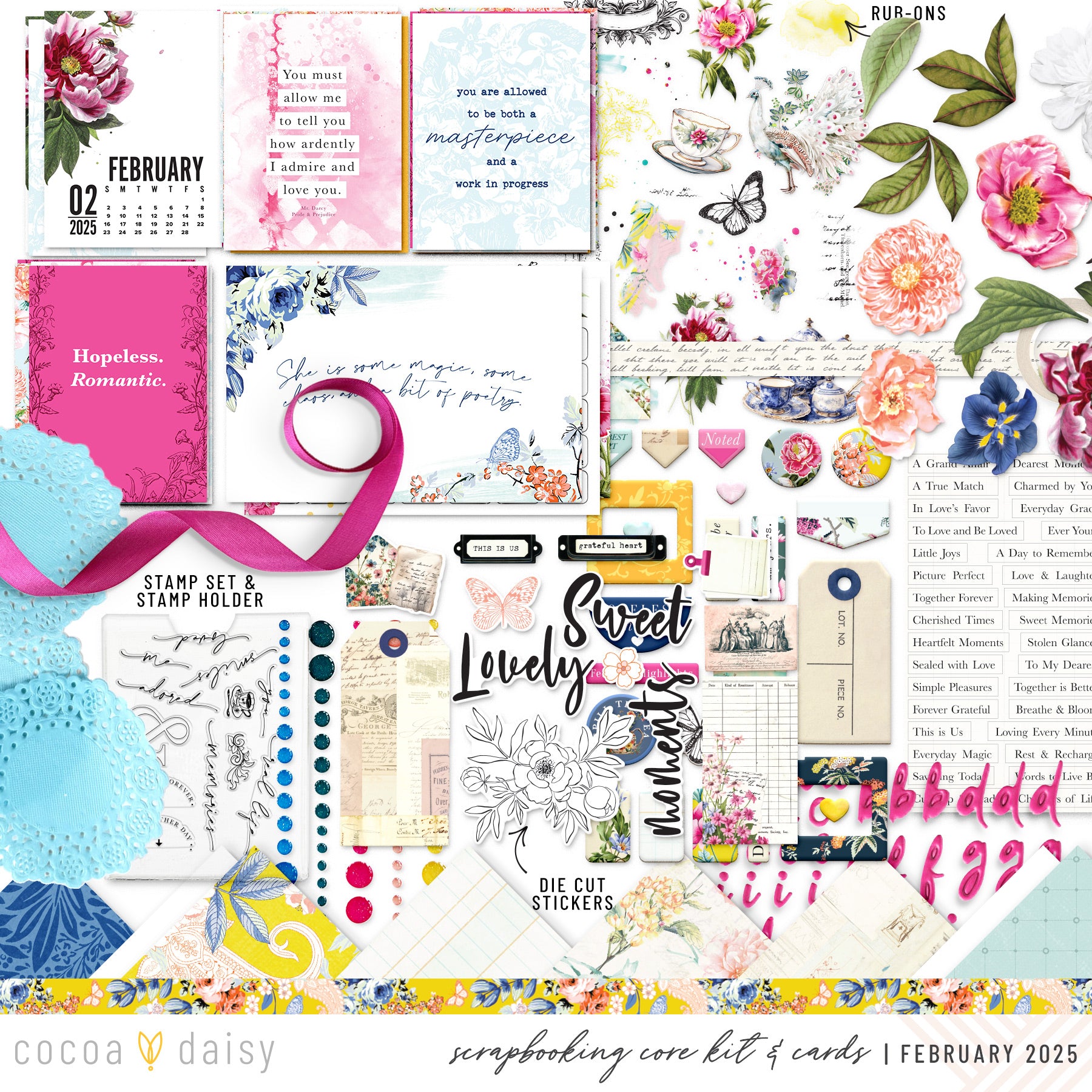 Scrapbooking Kit Subscription - Choose Your Add On - 1 month