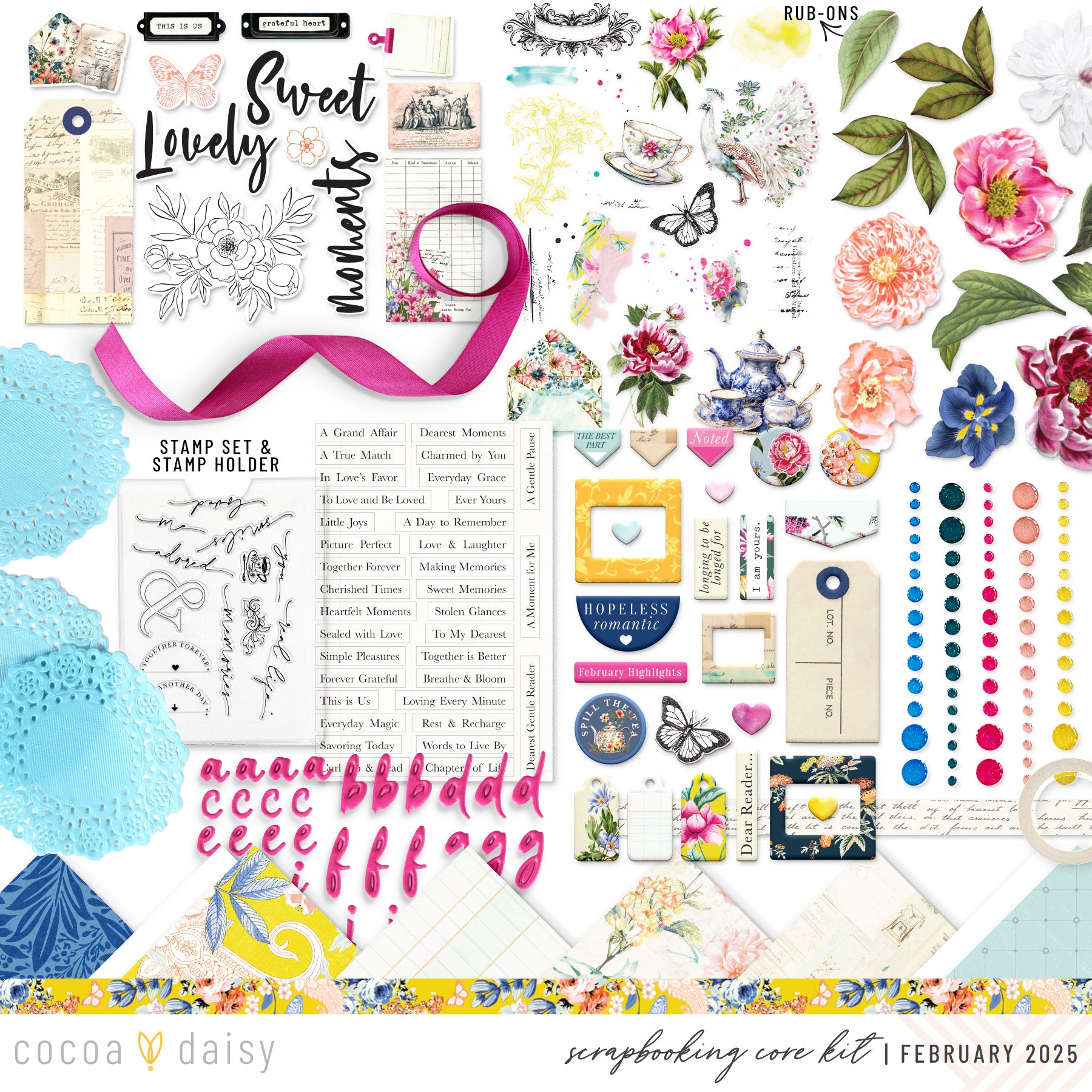 Penelope Scrapbooking Kit - No Add Ons - February 2025