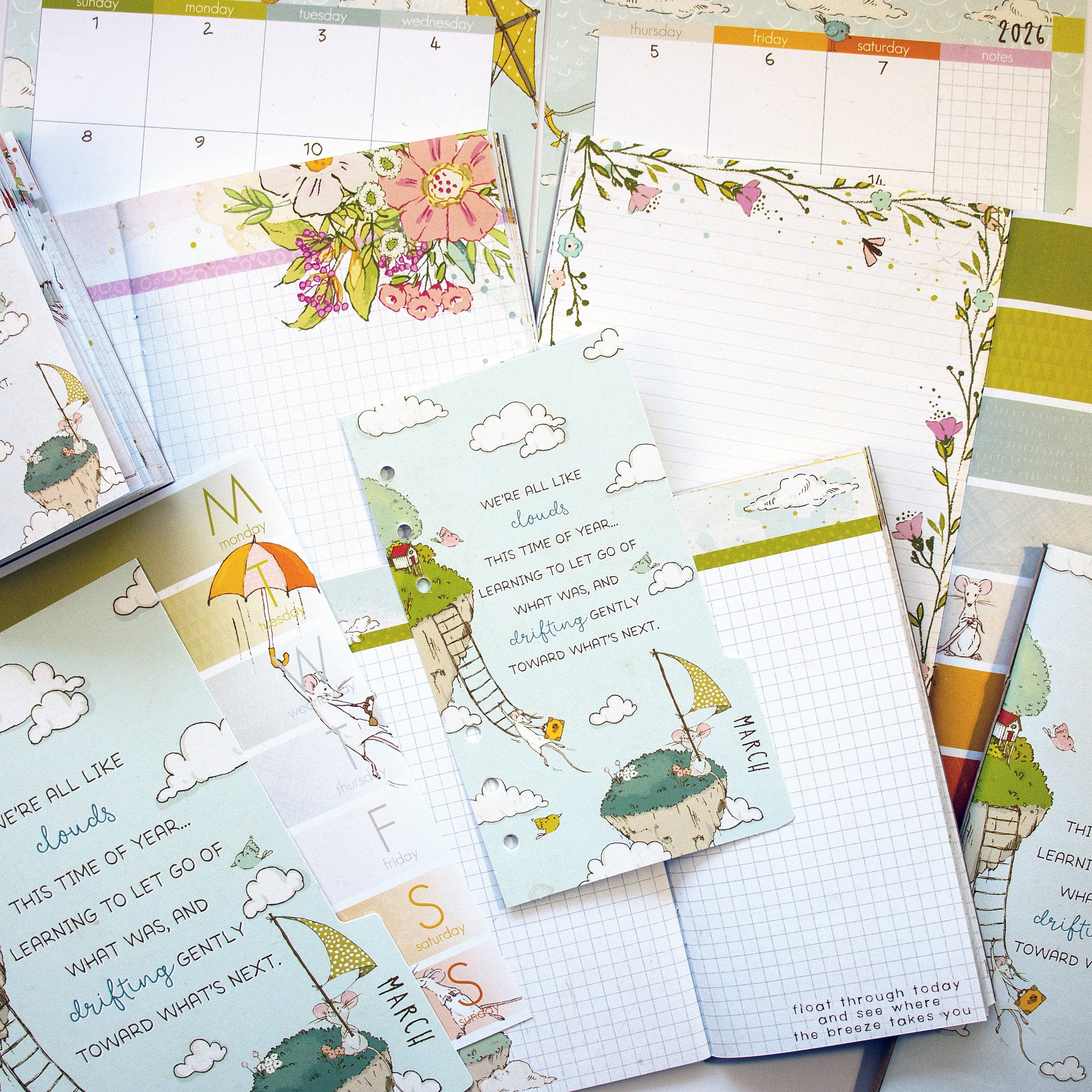 Insert or Notebook Only Subscription - Choose your size - 1 month