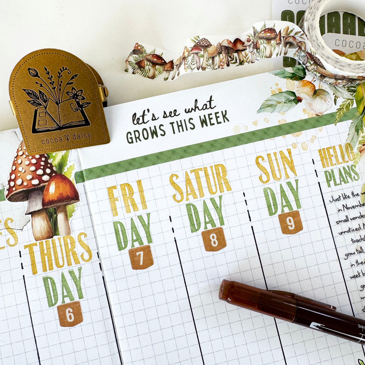 Planner Kit Subscription - Choose your insert or notebook - 1 month