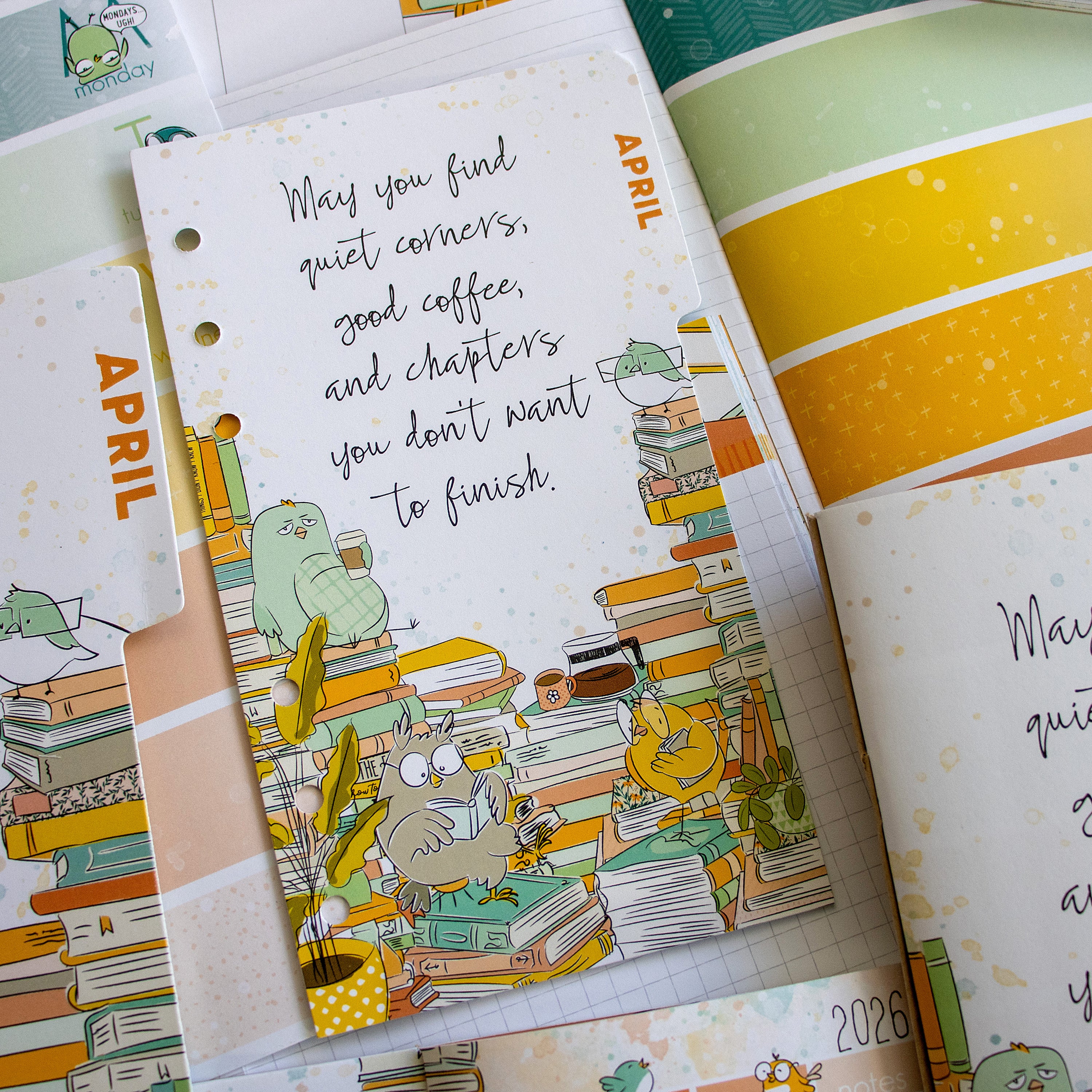 Insert or Notebook Only Subscription - Choose your size - 1 month