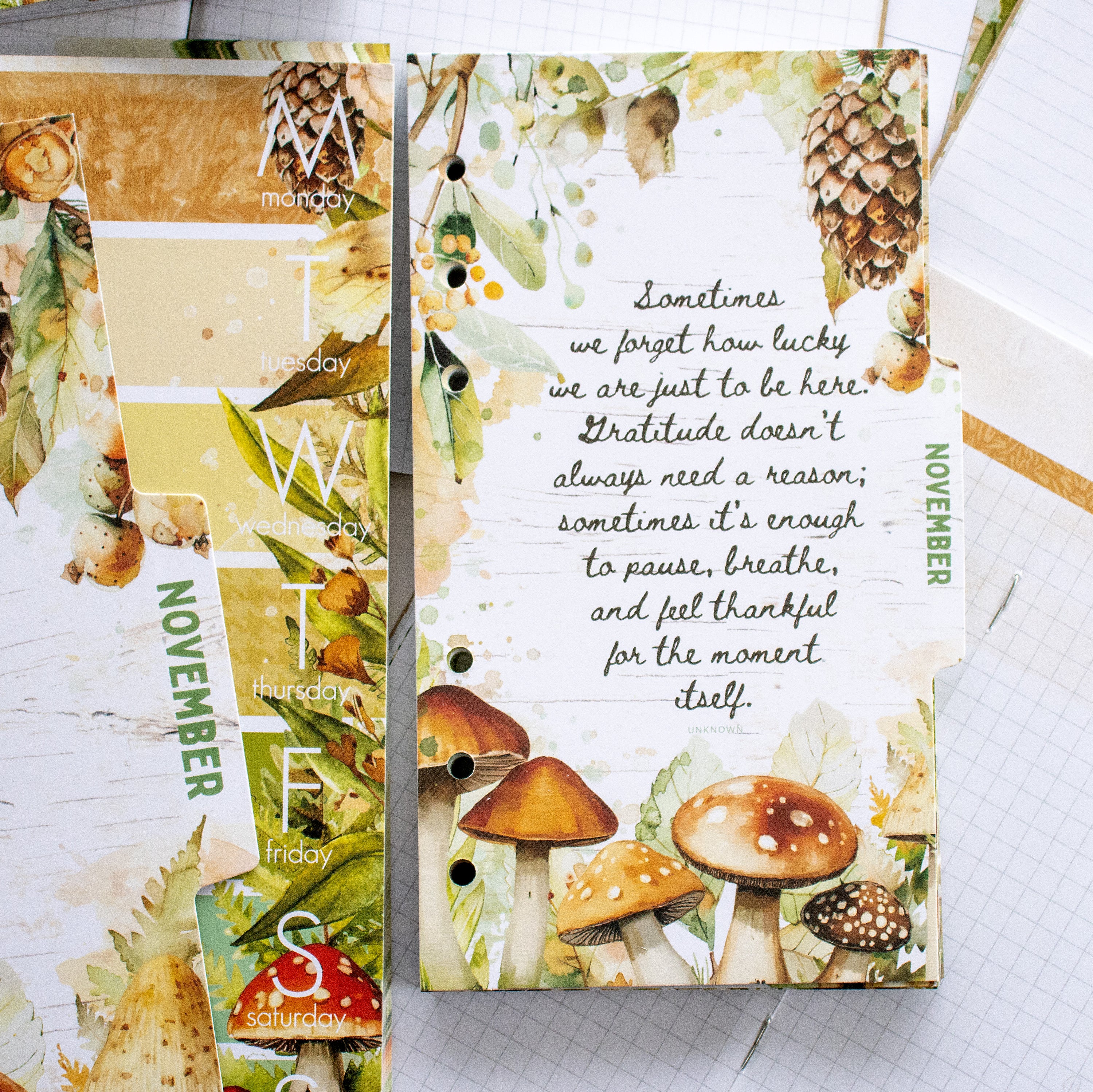 Insert or Notebook Only Subscription - Choose your size - 1 month
