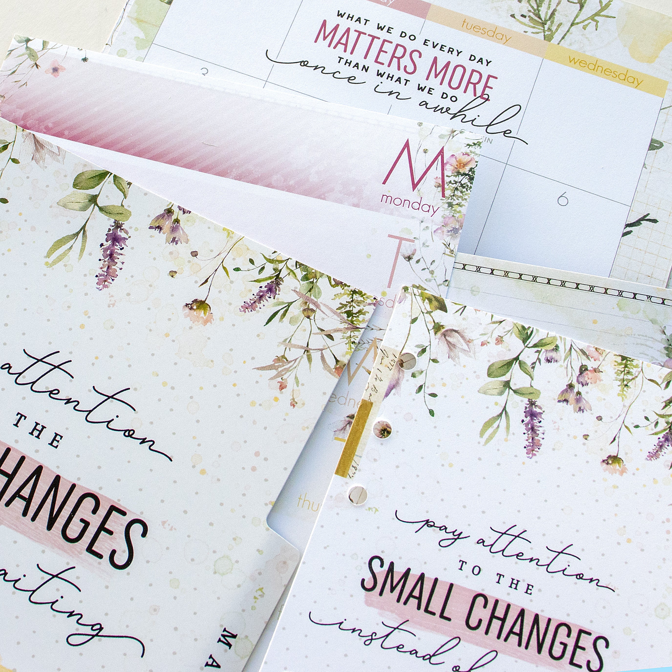 Insert or Notebook Only Subscription - Choose your size - 1 month