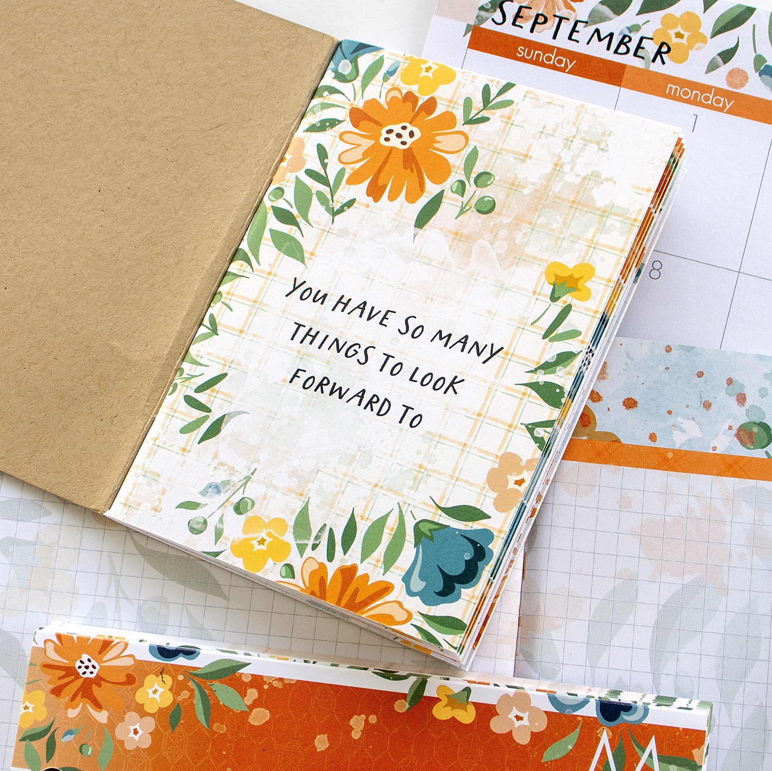 Chapters of September Inserts or notebook Only - Choose your size - September 2025