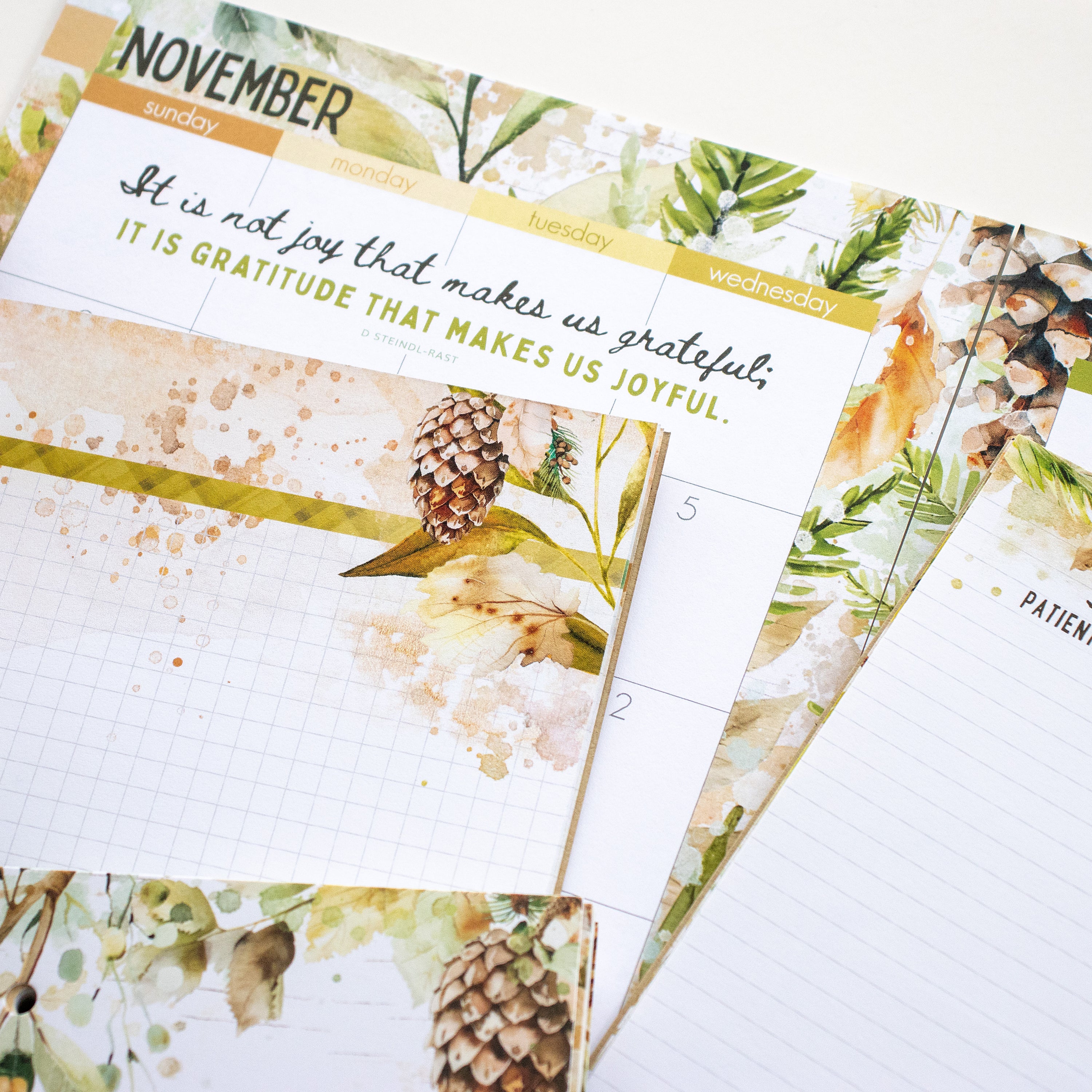 Insert or Notebook Only Subscription - Choose your size - 1 month