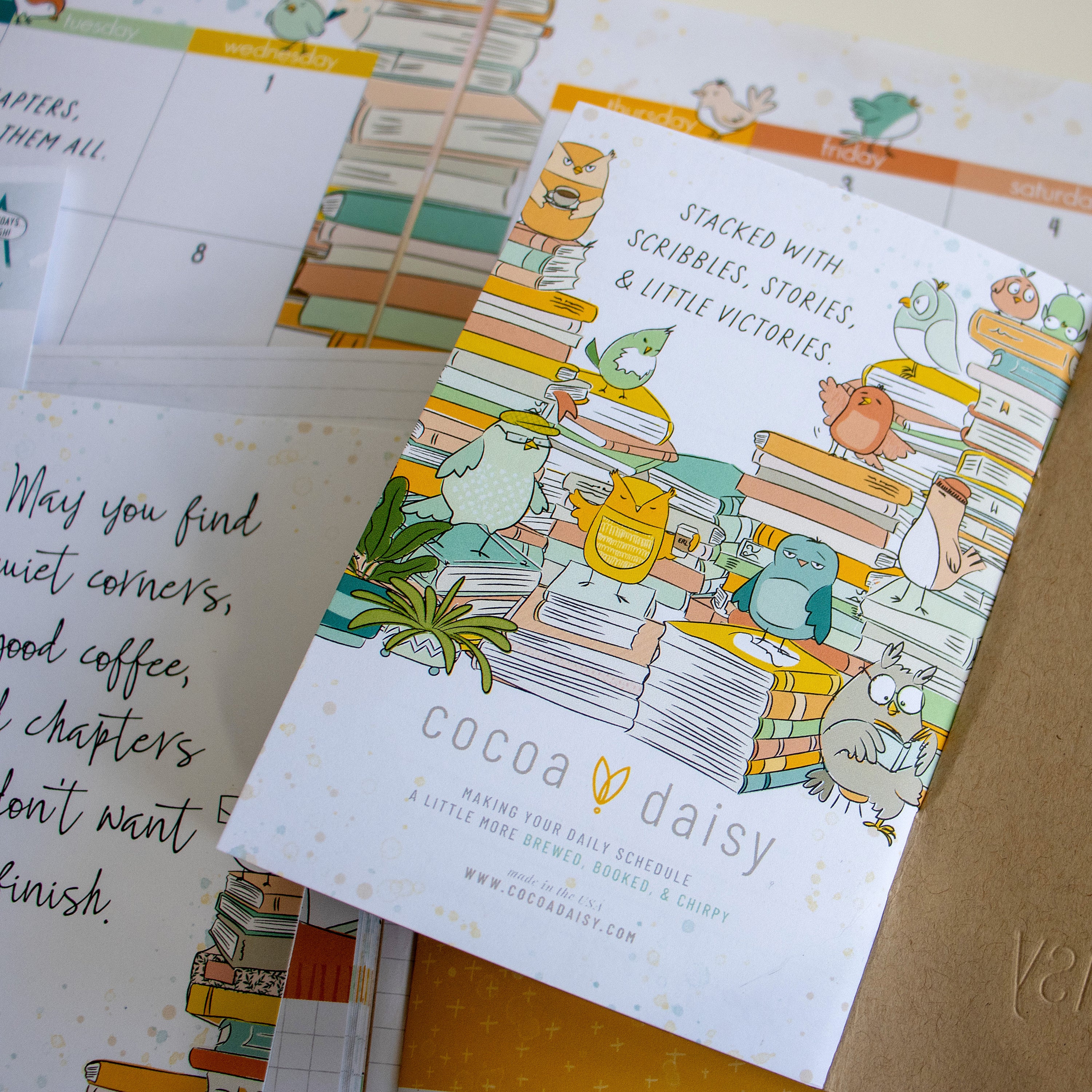 Insert or Notebook Only Subscription - Choose your size - 1 month