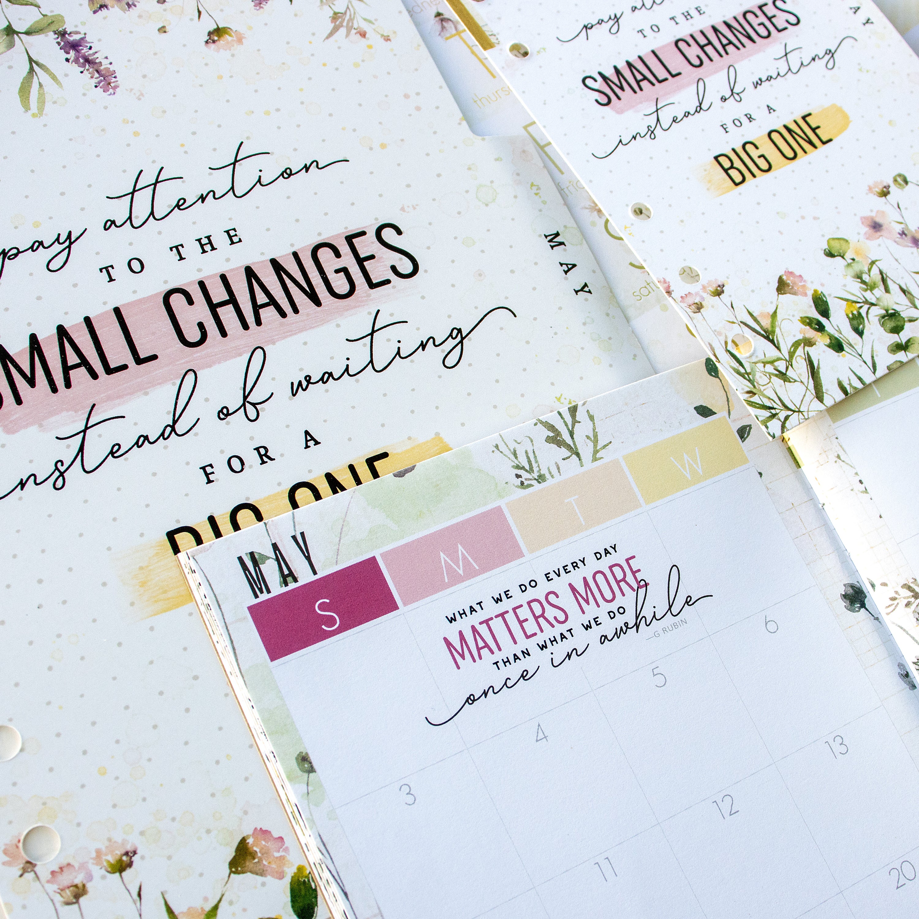 Insert or Notebook Only Subscription - Choose your size - 1 month