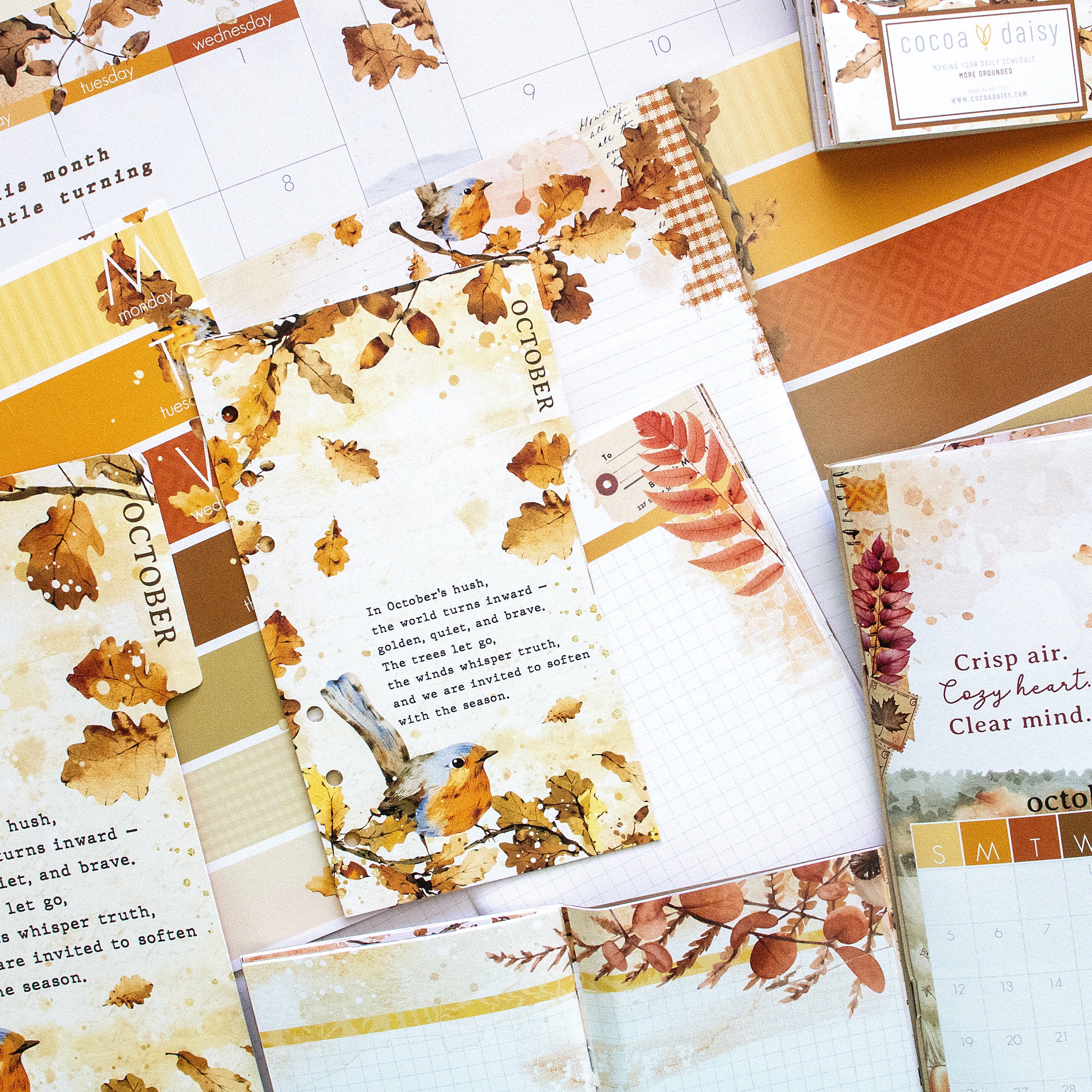 Insert or Notebook Only Subscription - Choose your size - 1 month
