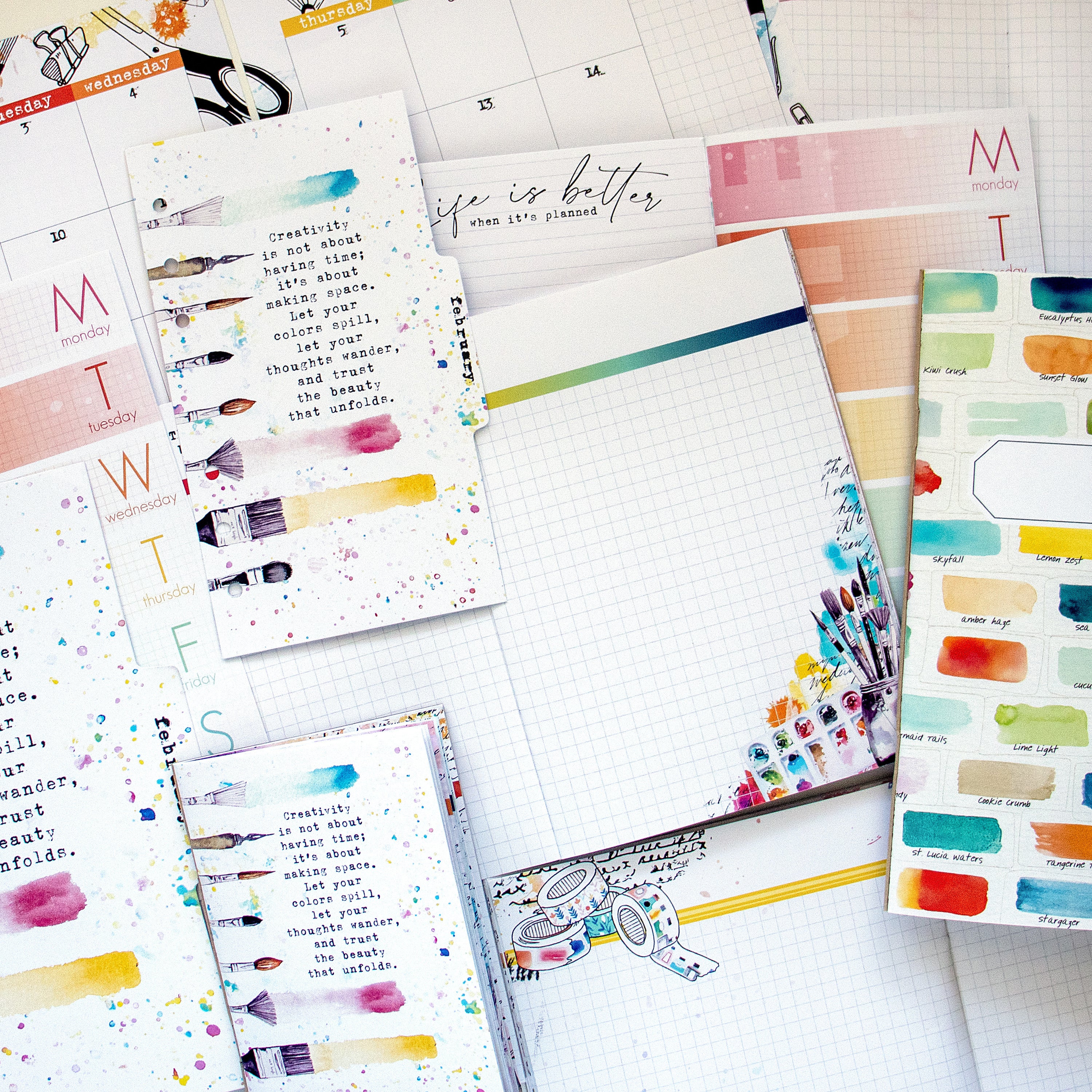 Insert or Notebook Only Subscription - Choose your size - 1 month