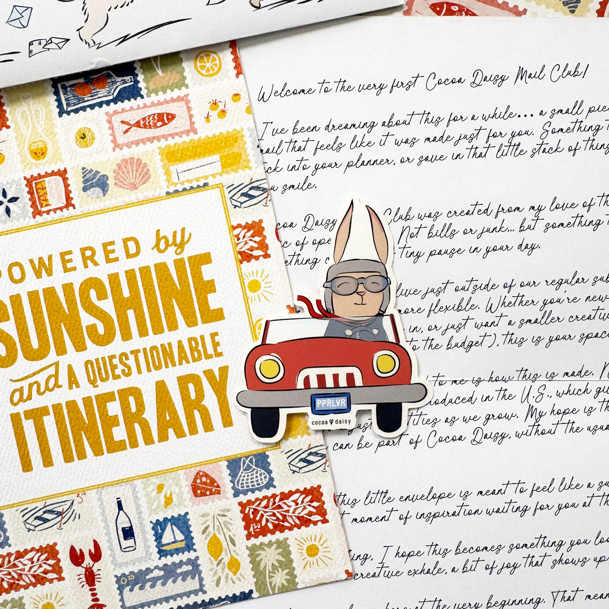 Summer Avenue Cocoa Daisy Mail Club Kit - June 2026