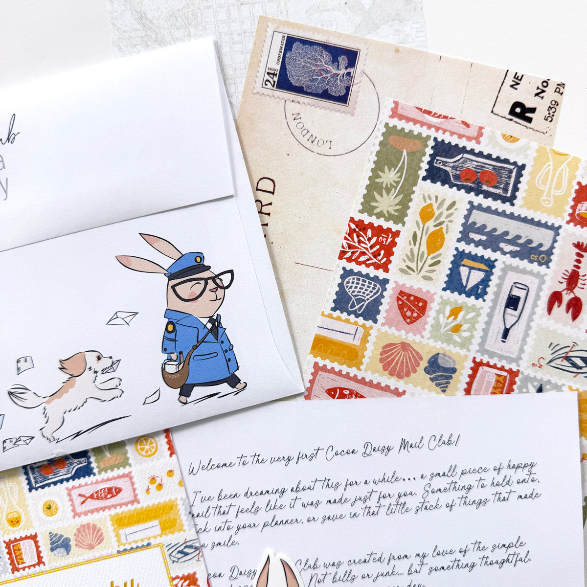 Summer Avenue Cocoa Daisy Mail Club Kit - June 2026