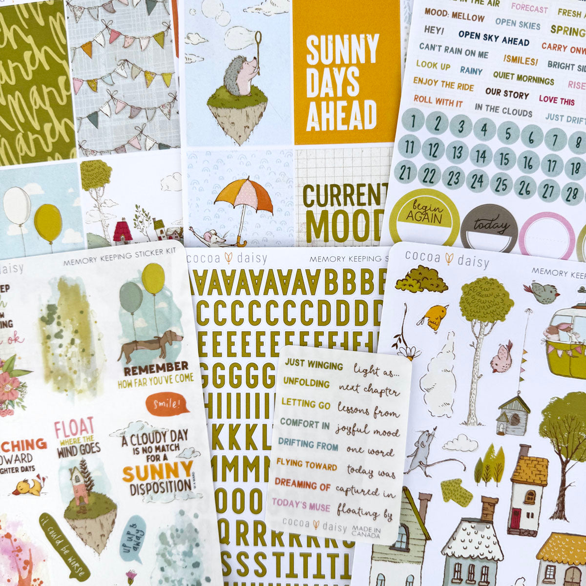 Memory Keeping Sticker Kit Subscription - 1 month