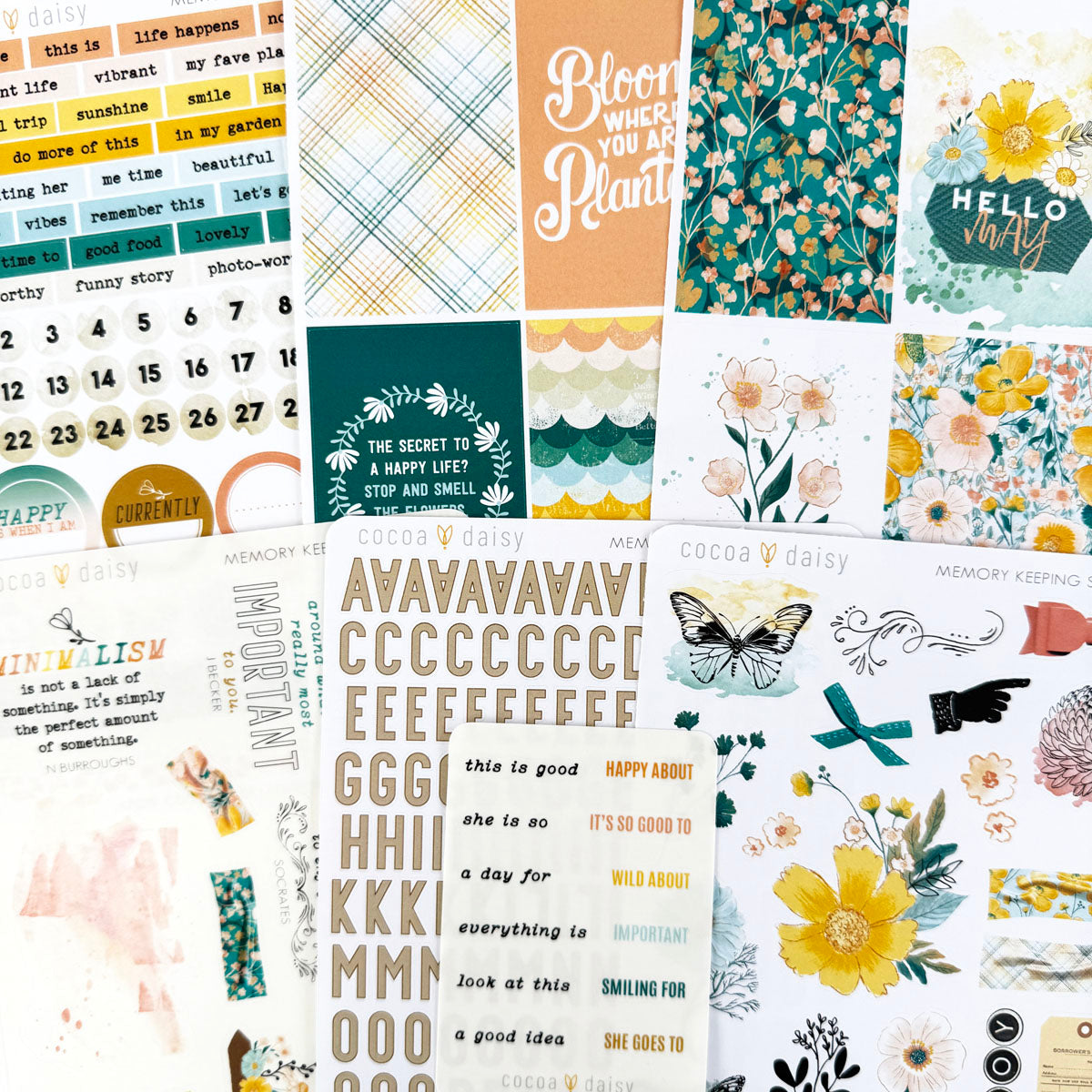 Memory Keeping Sticker Kit Subscription - 1 month