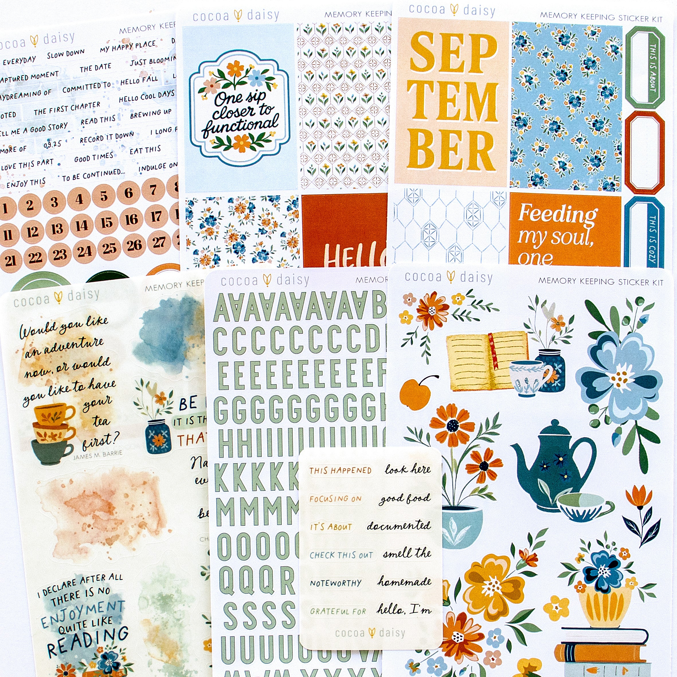 Memory Keeping Sticker Kit Subscription - 1 month