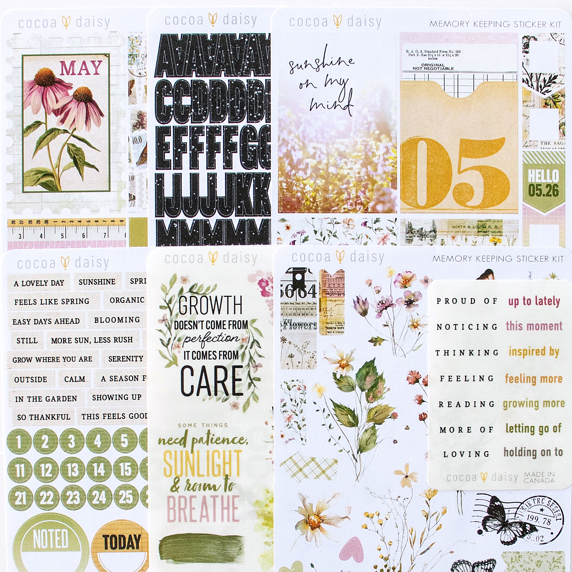 Memory Keeping Sticker Kit Subscription - 1 month