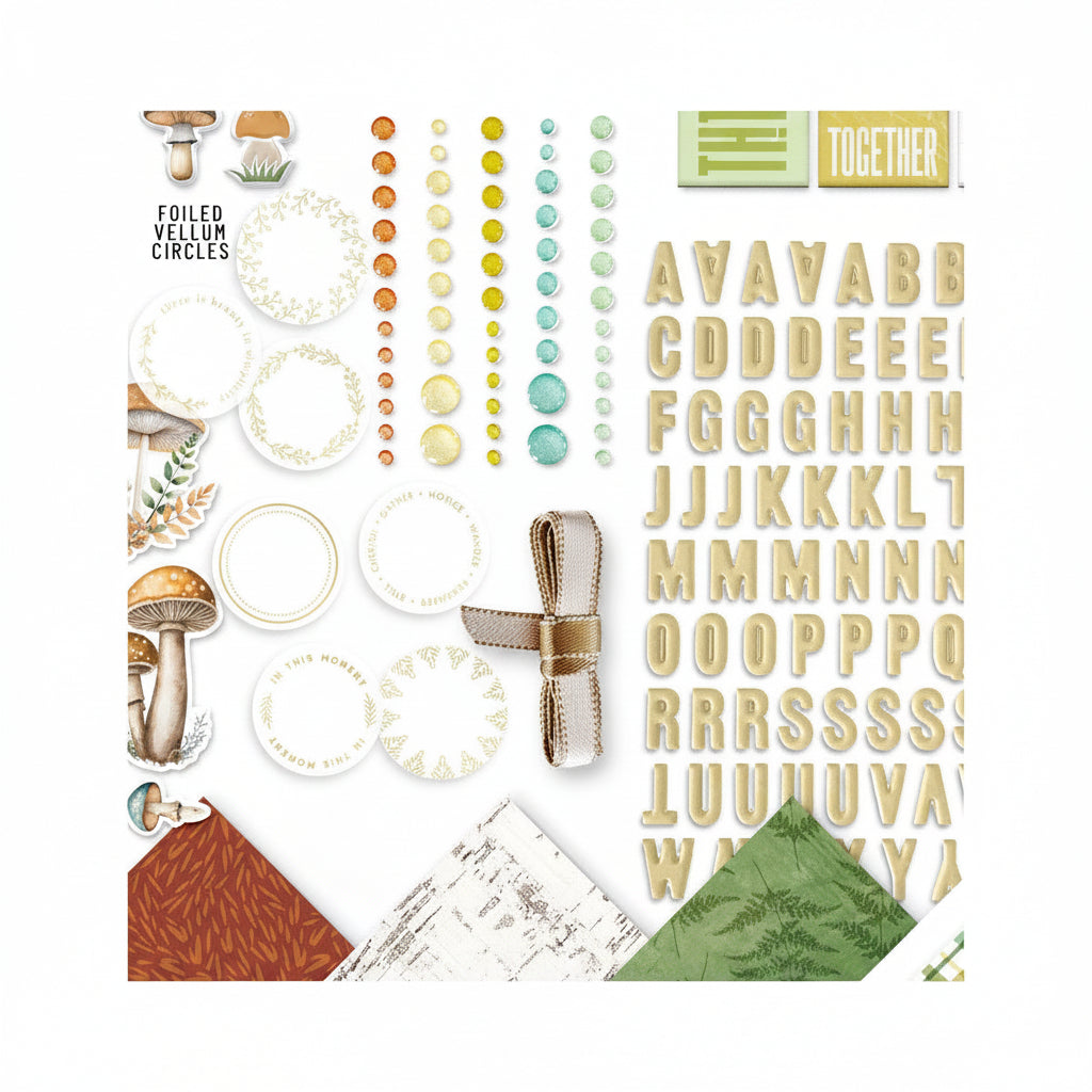 Moss & Mirth Gold Ribbon - November 2025