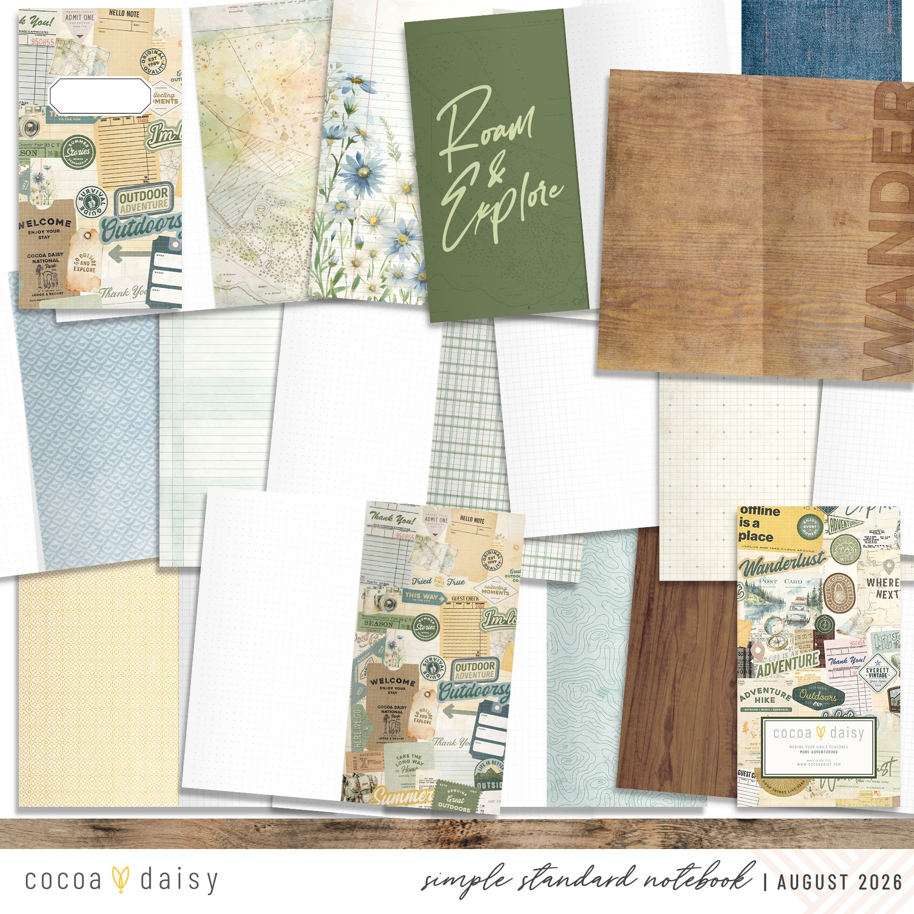 SimpleDaisy Notebook Subscription - 1 month