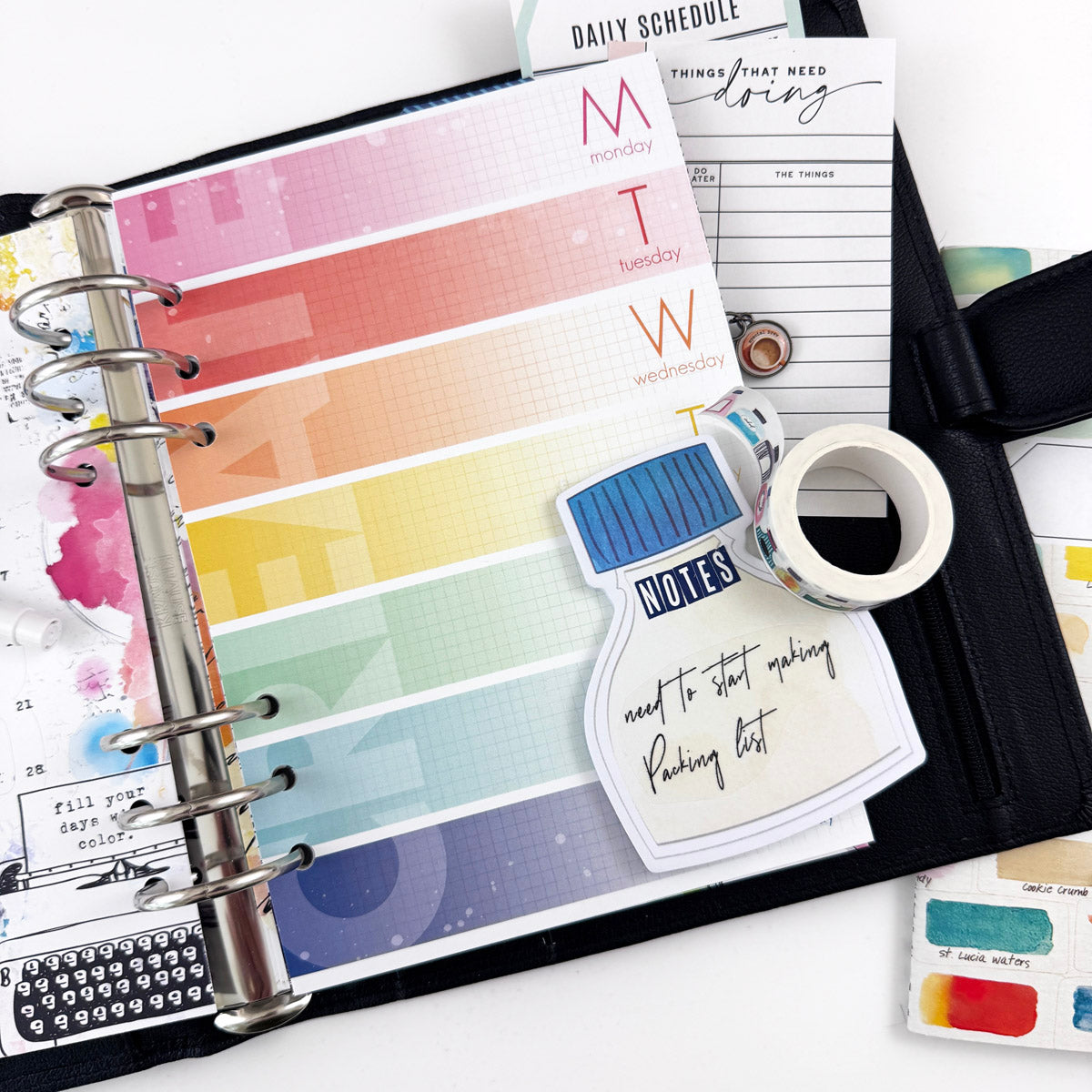 Inklings Inserts or notebook Only - Choose your size - February 2026