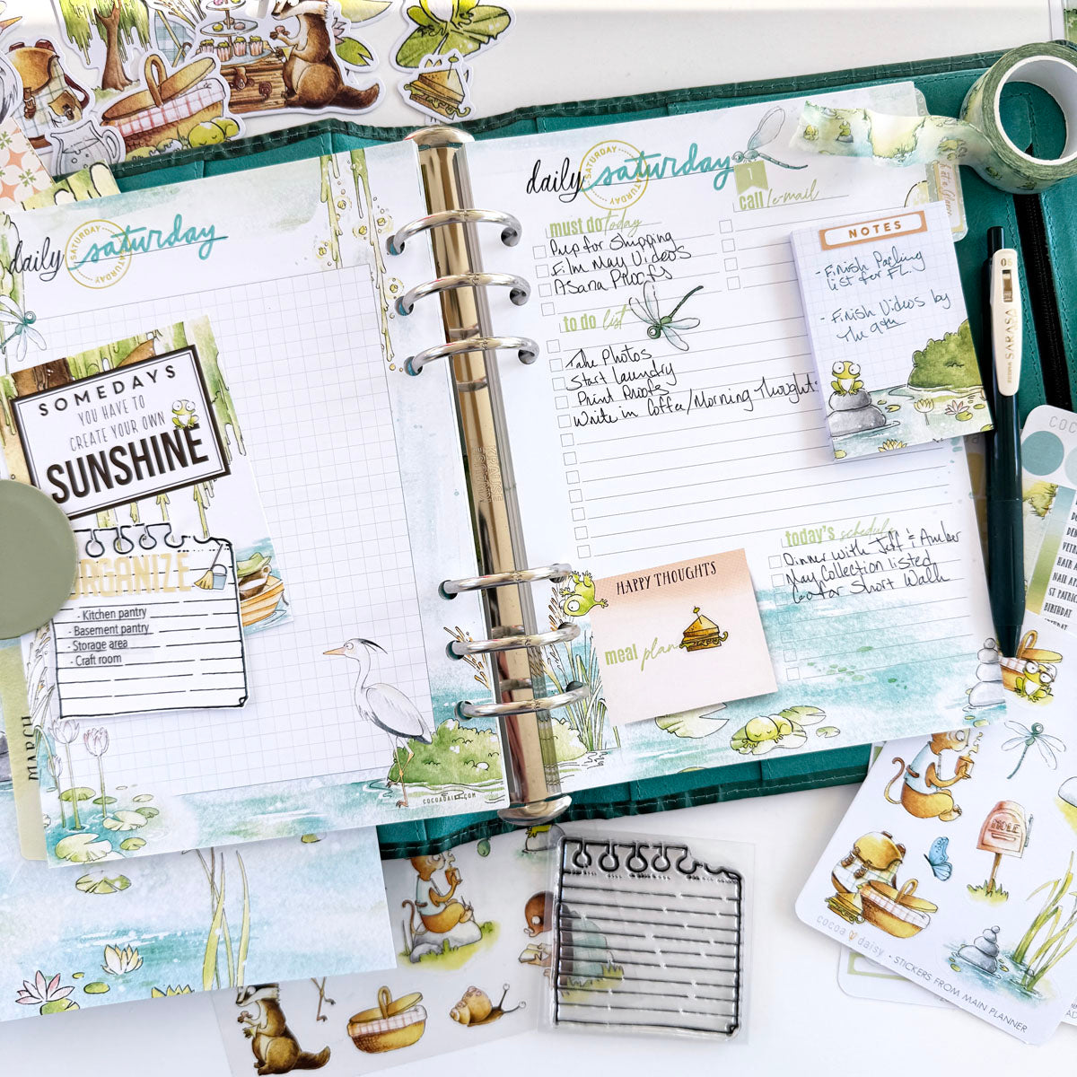 Willows Planner Kit - Choose your insert or notebook - March 2025