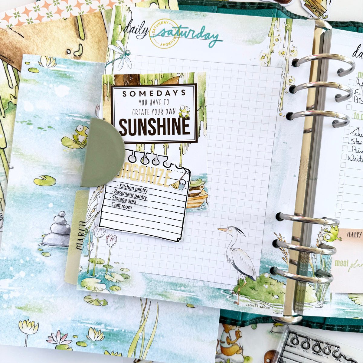 Willows Planner Kit - Choose your insert or notebook - March 2025