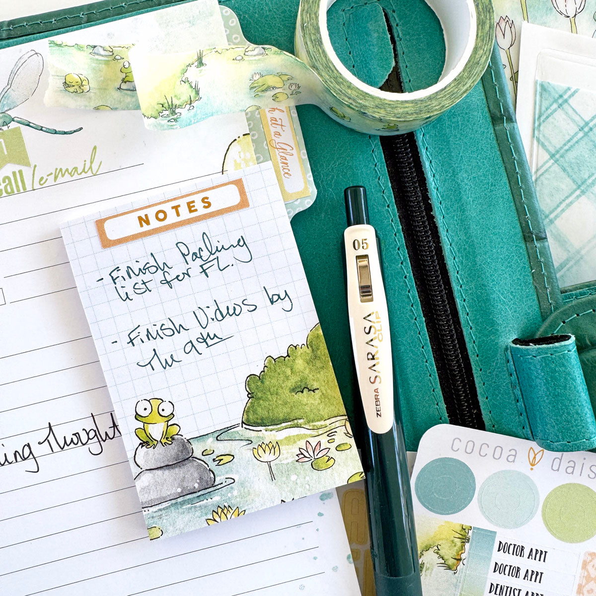 Willows Planner Kit - Choose your insert or notebook - March 2025