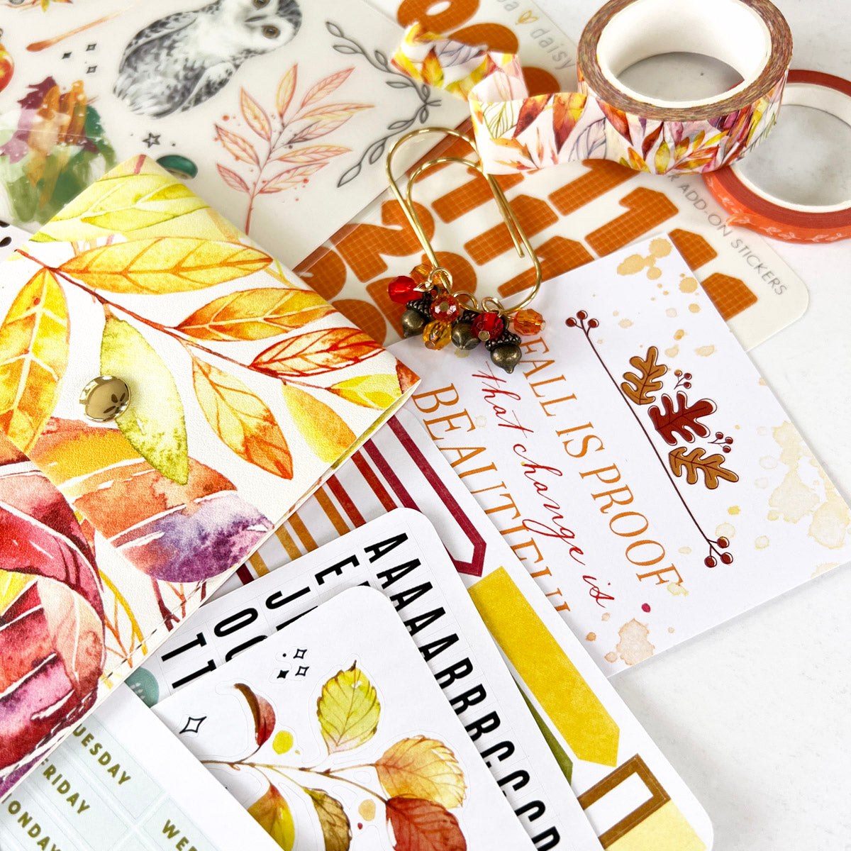 Autumn Whispers Planner Add On October 2023