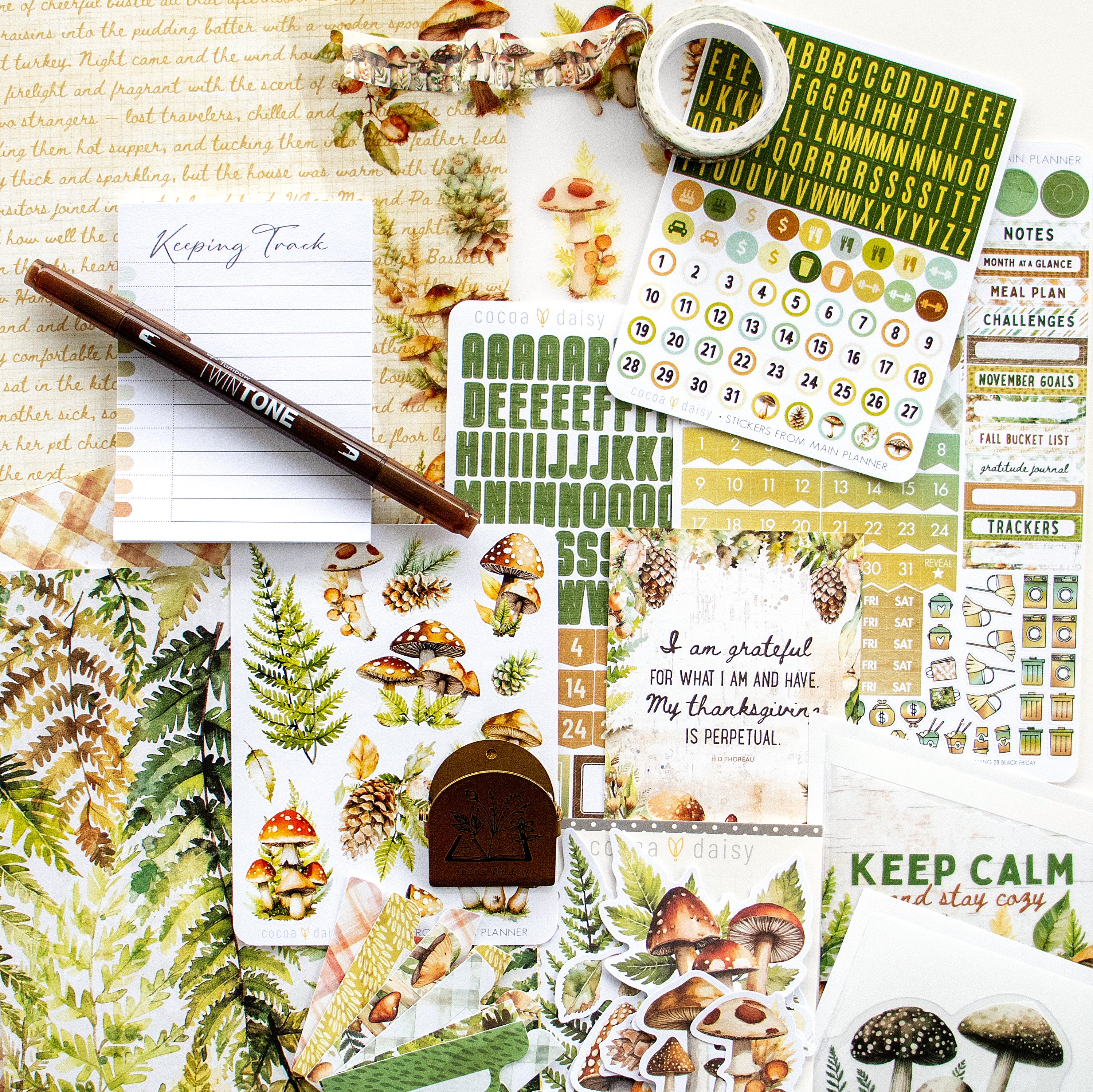 Planner Kit Subscription - Choose your insert or notebook - 1 month