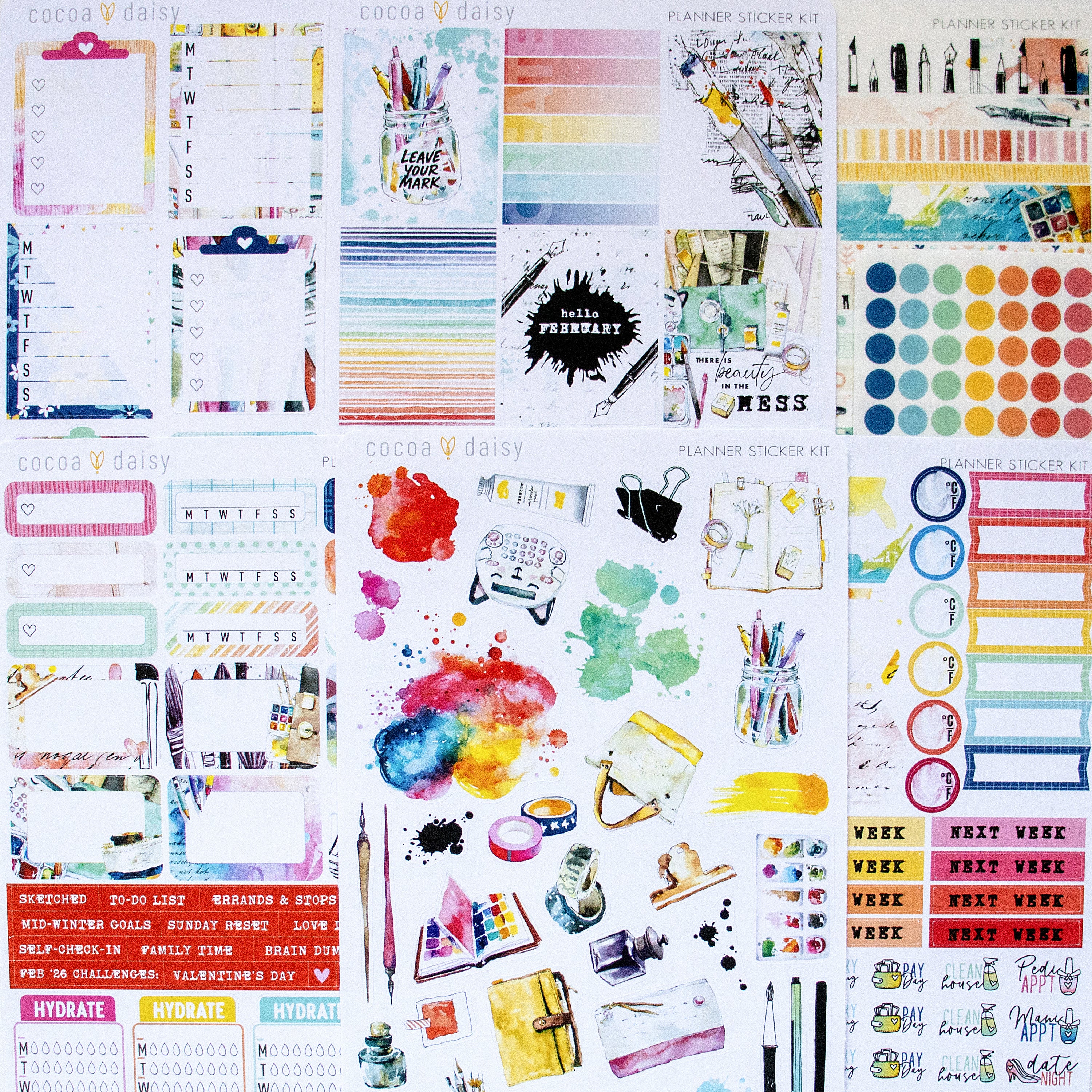 Planner Sticker Kit Subscription - 1 month