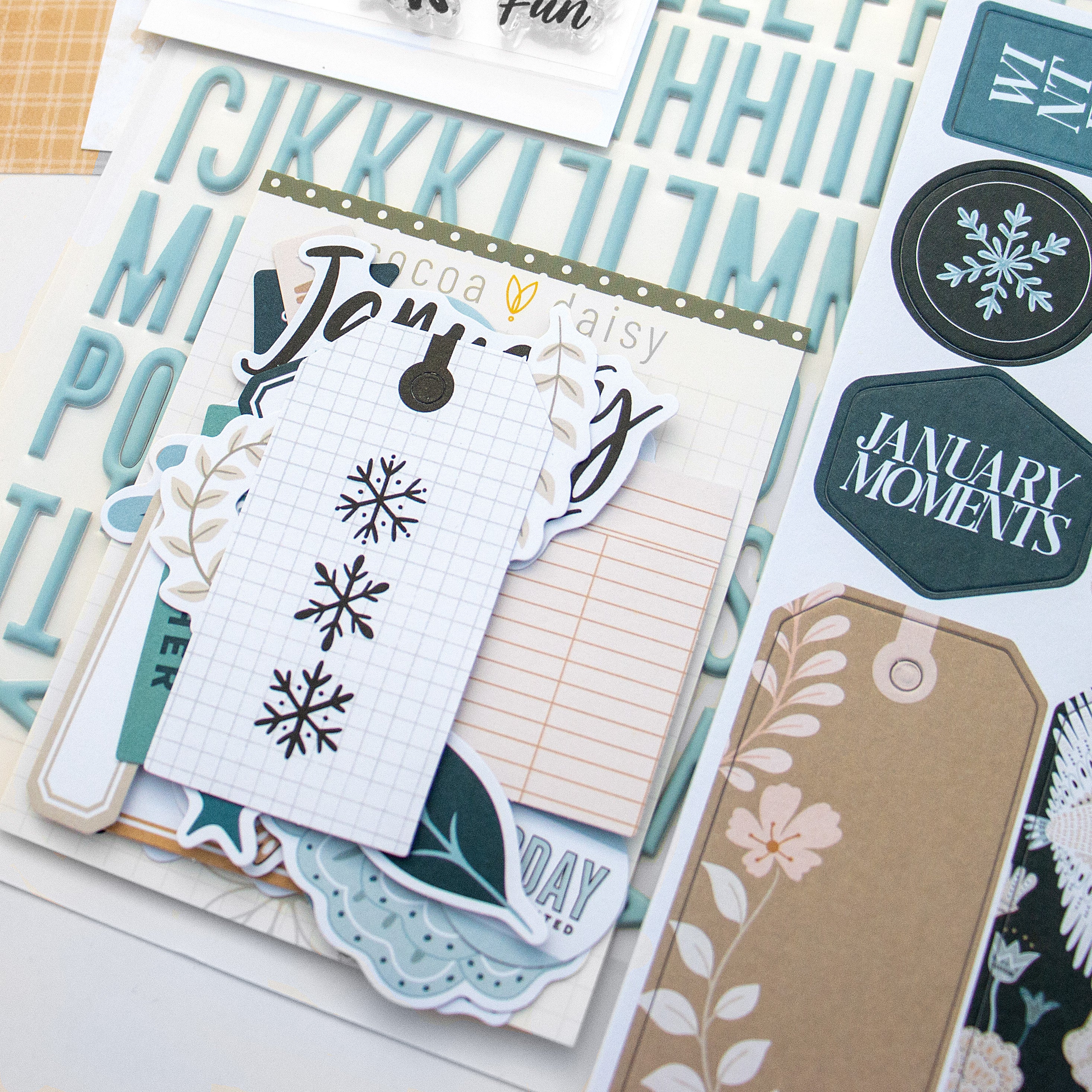 Scrapbooking Kit Subscription - Choose Your Add On - 1 month