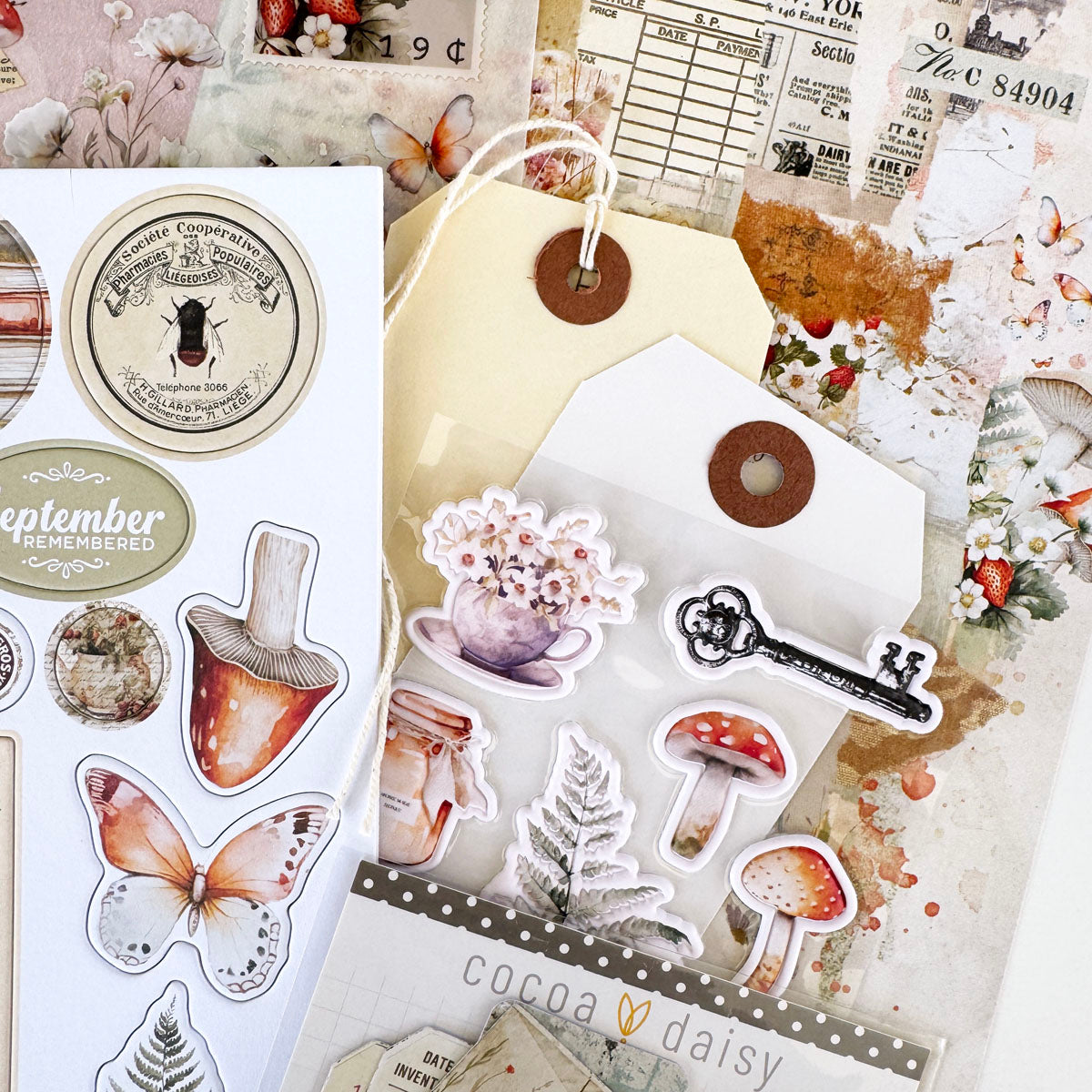 Little Bee Cottage Scrapbooking Kit #2 - No Add Ons - September 2024