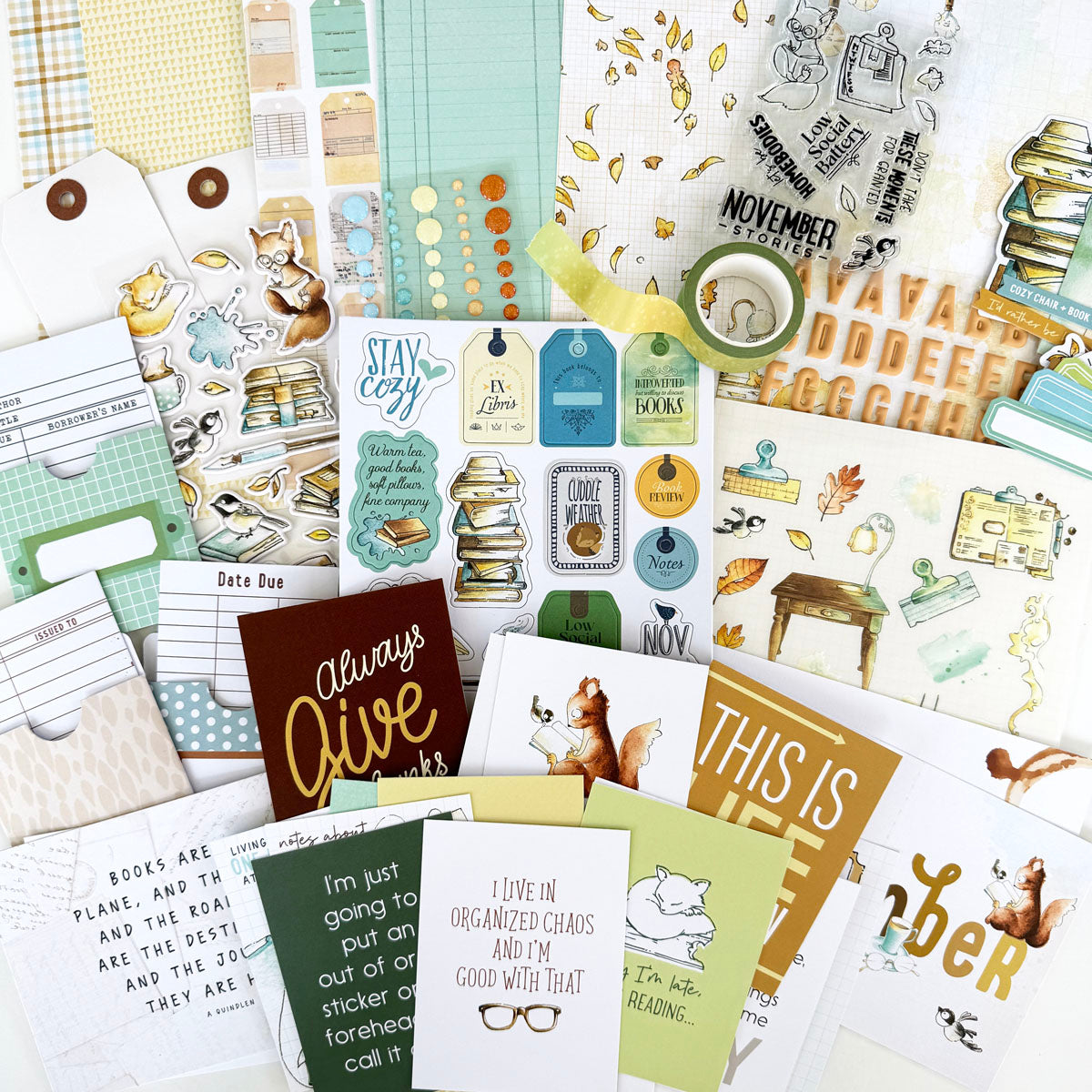 Chapters Scrapbooking Kit - Choose Your Add On - November 2024