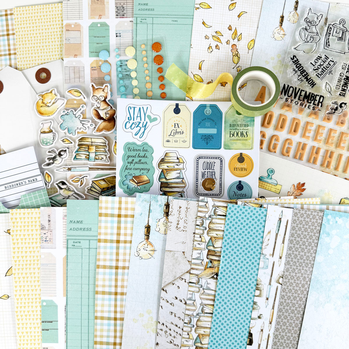 Chapters Scrapbooking Kit - Choose Your Add On - November 2024