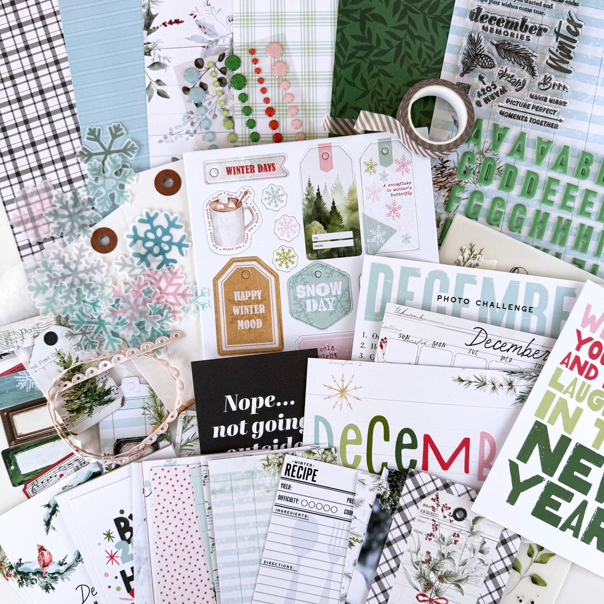 Scrapbooking Kit Subscription - Choose Your Add On - 1 month