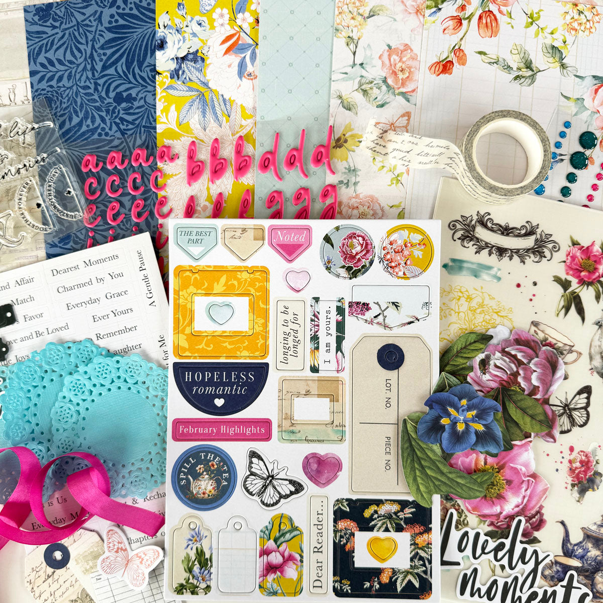 Scrapbooking Kit Subscription - Choose Your Add On - 1 month