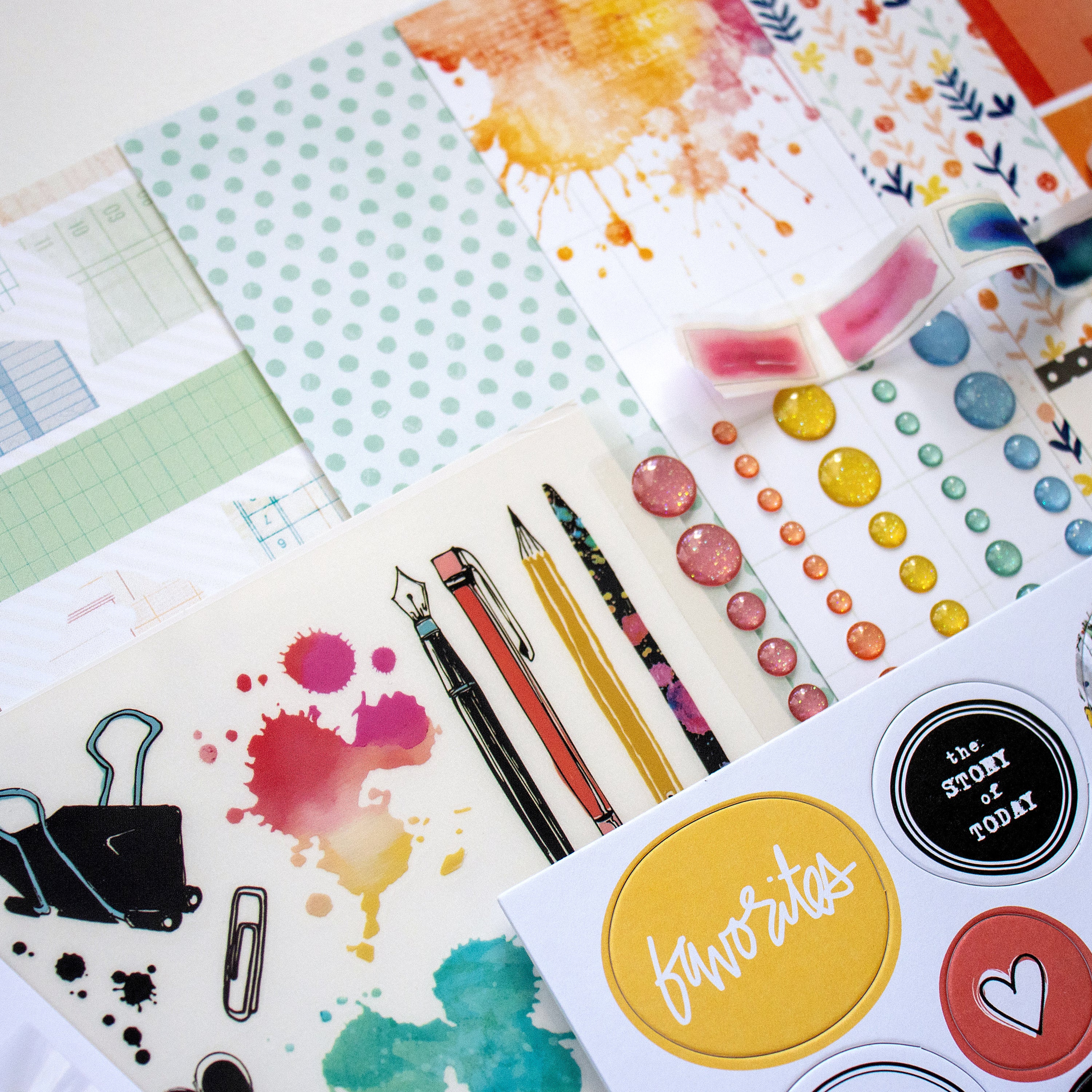 Scrapbooking Kit Subscription - Choose Your Add On - 1 month